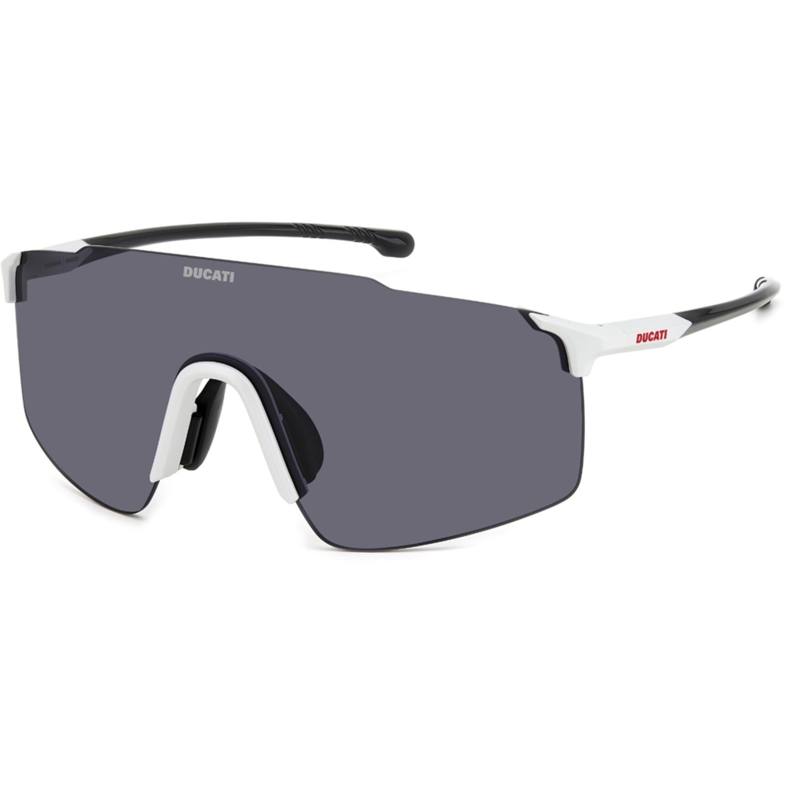 Vista 2 Óculos de Sol Carrera Ducati 033 S 6HT 99IR Masculino branco Carrera branco