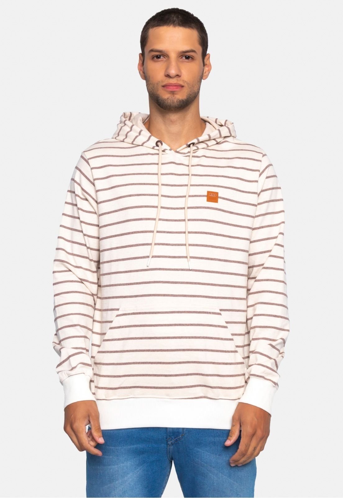 Moletom HD Canguru Fechada Off White