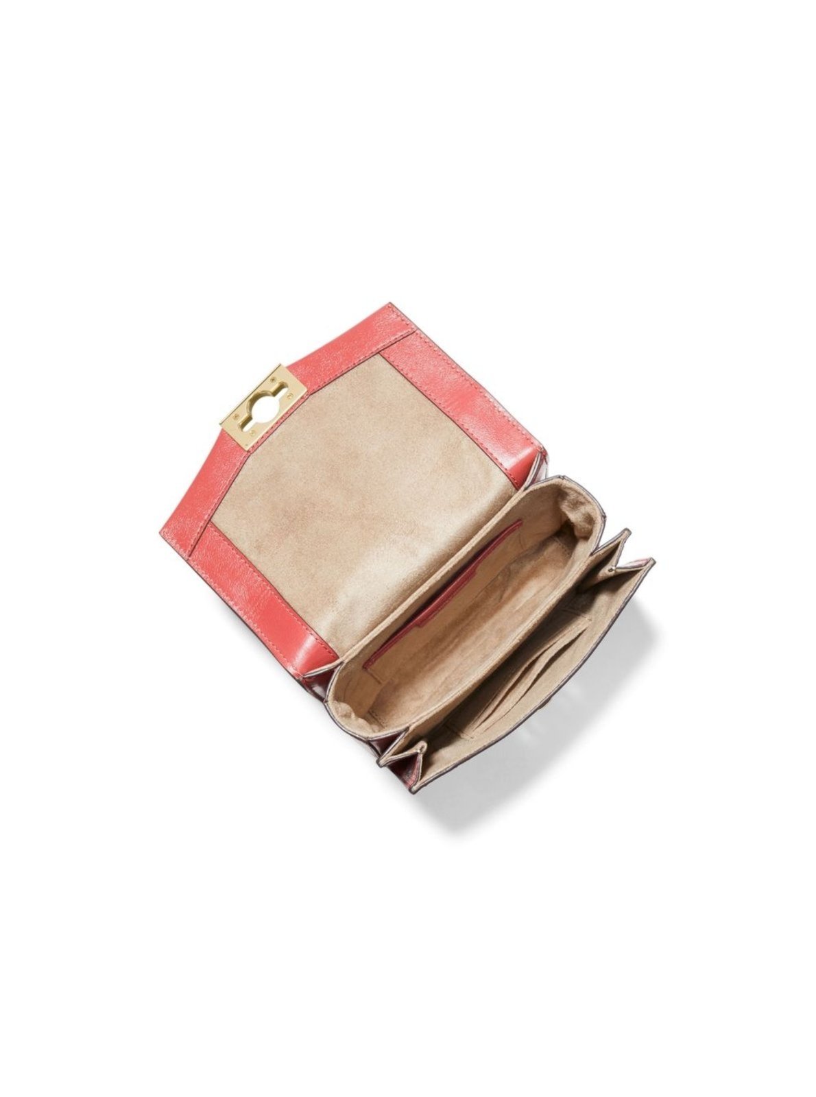 Vista 3 Bolsa Transversal Hendrix Pequena De Couro 32F0g1hc0l644 rosa rosa