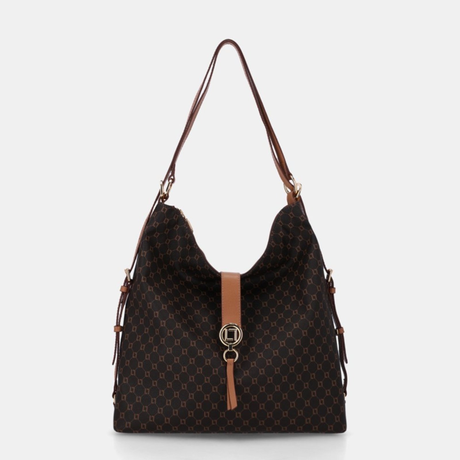 Bolsa Hobo Grande Luz da Lua - 2000855 Luz Da Lua Castanho