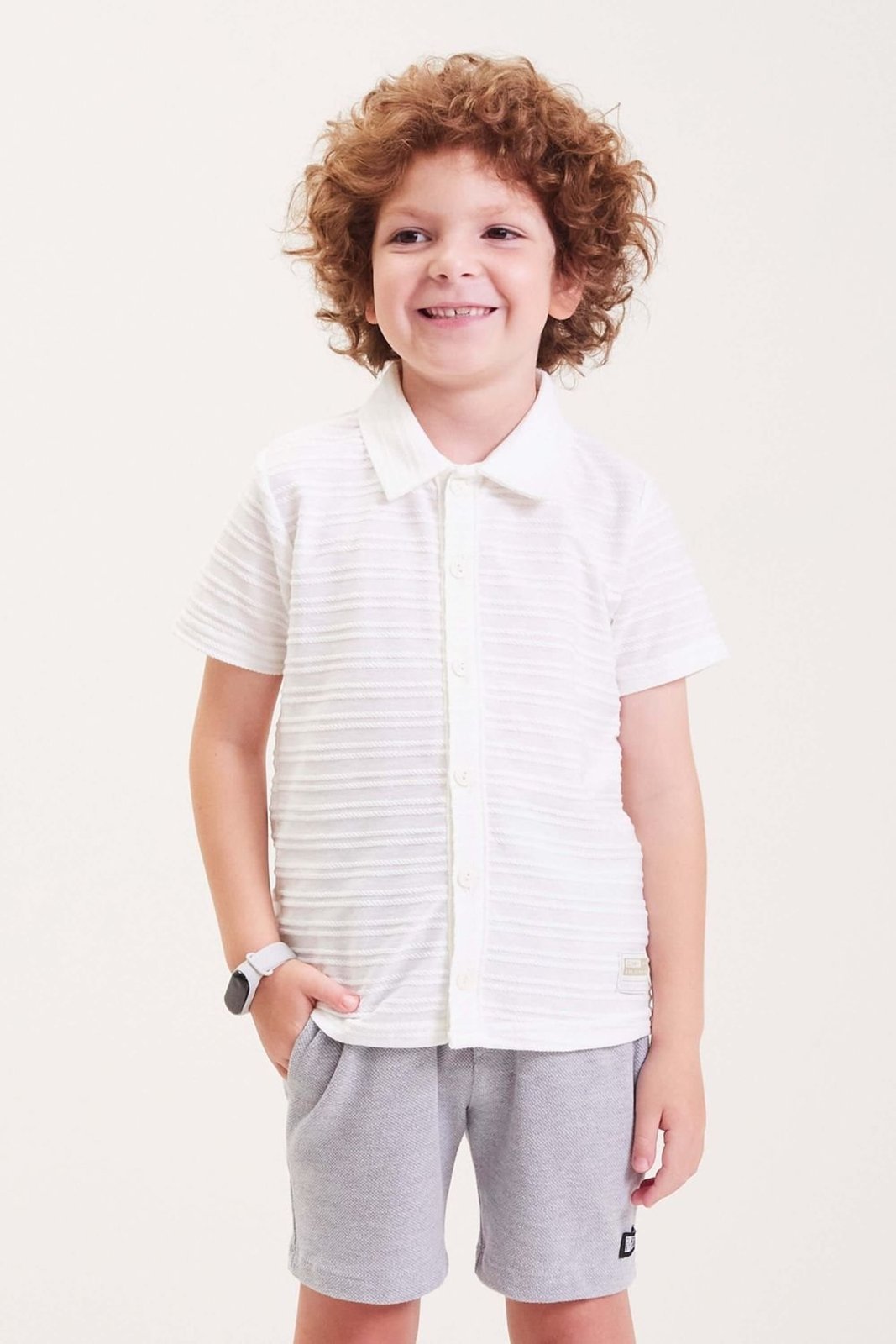 Infantil – Bermuda Menino Com Bolsos Colorittá