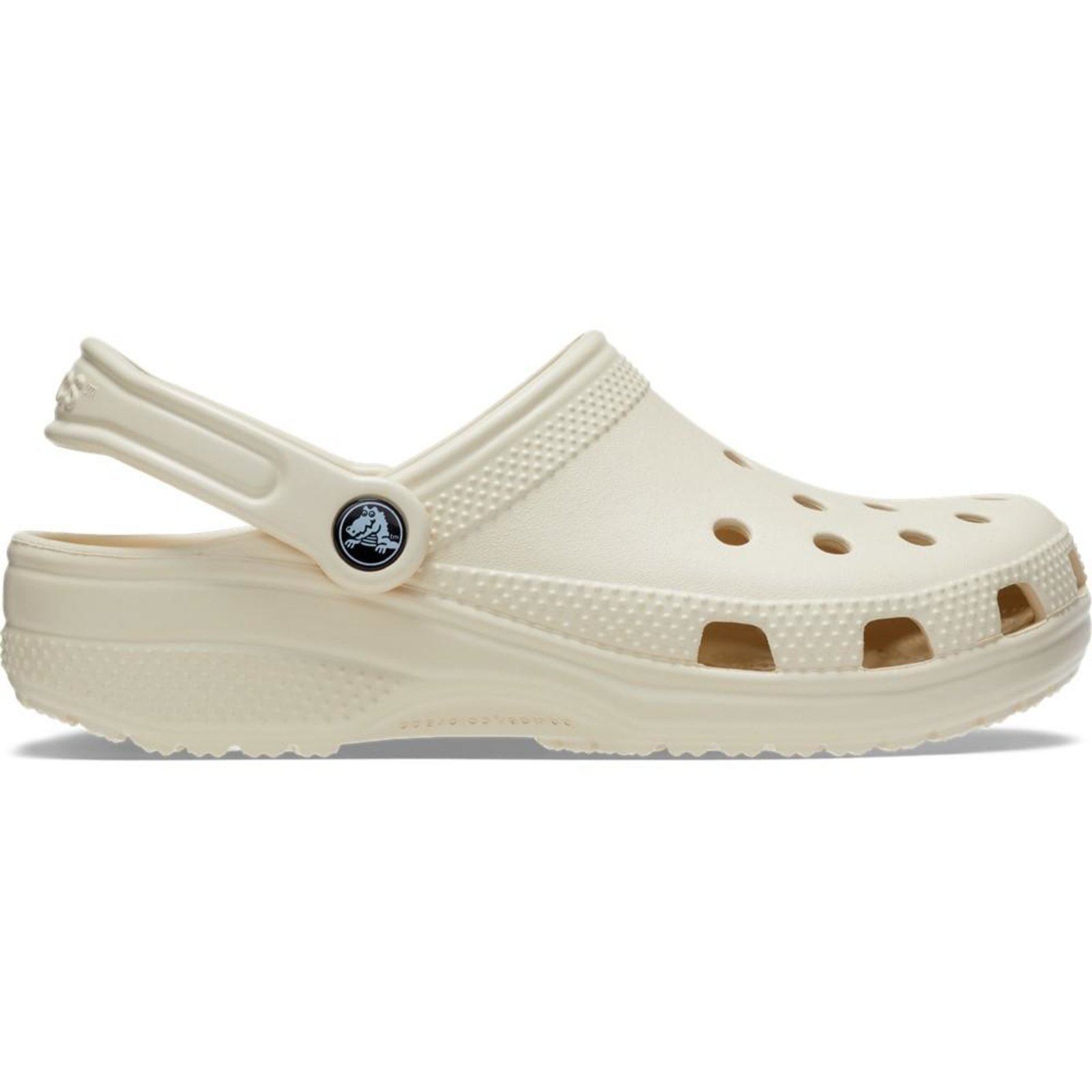Sandália crocs classic bone Bege
