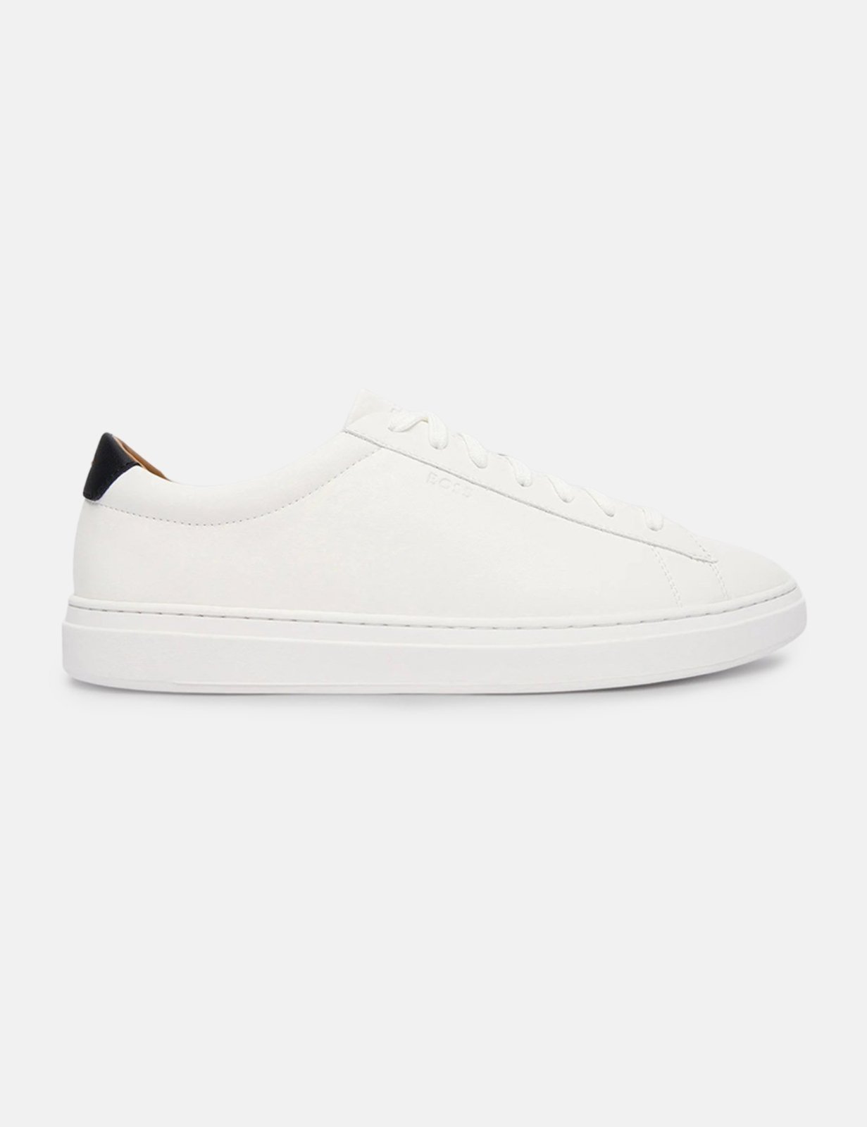 Vista 2 Tênis Hugo Boss Masculino Kieran Tenn Allt branco Hugo Boss branco