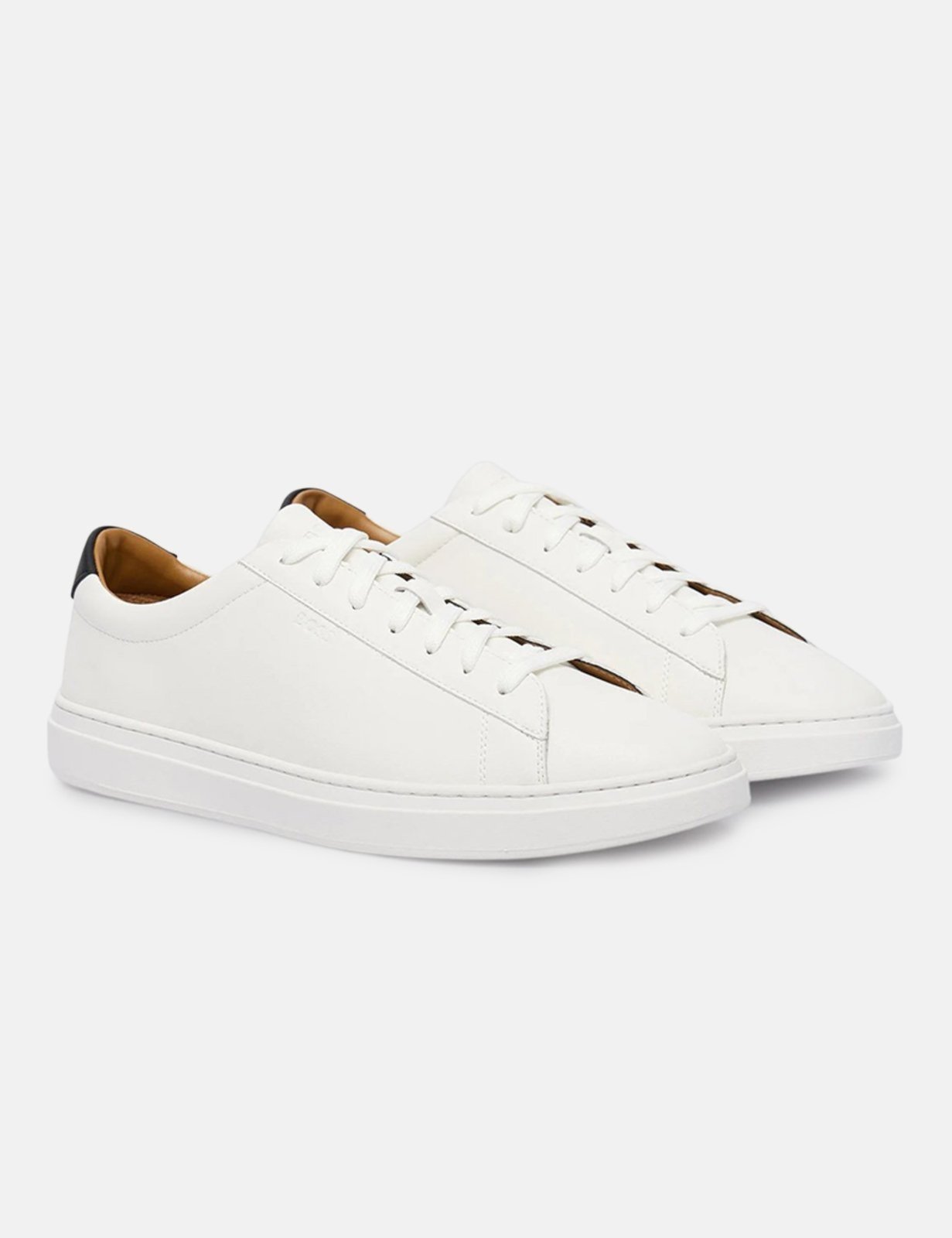 Vista 3 Tênis Hugo Boss Masculino Kieran Tenn Allt branco Hugo Boss branco
