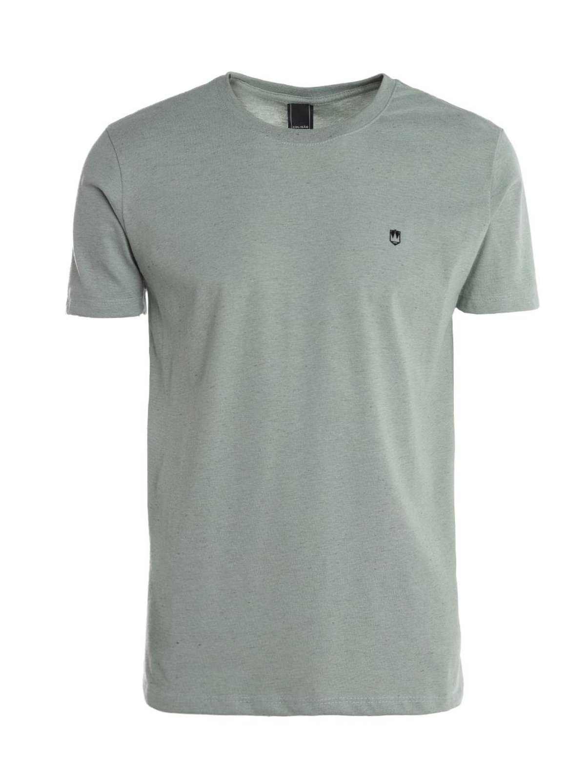 Camiseta Básica Manga Curta Masculina VERDE