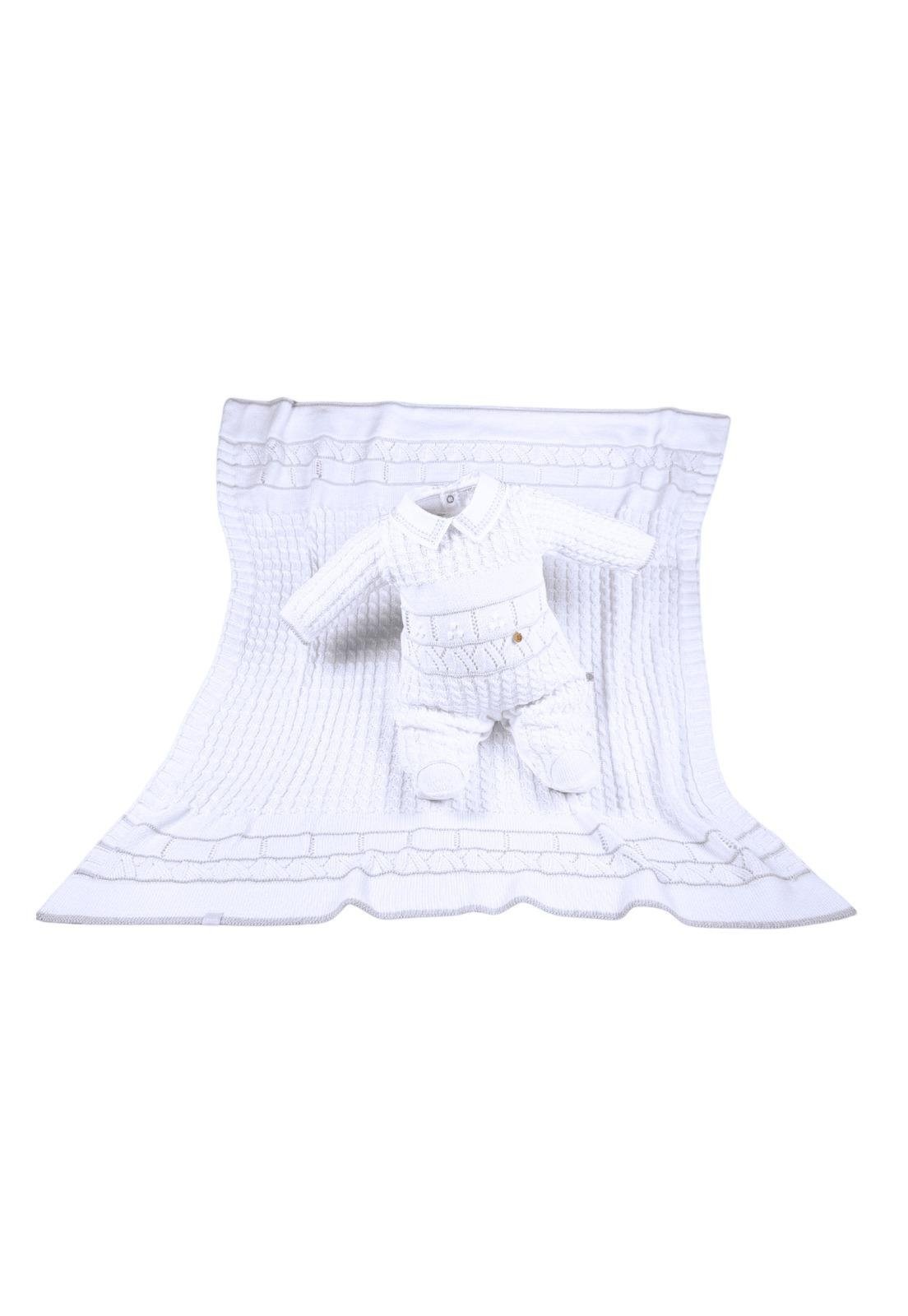 Infantil - Saída Maternidade Off White Beth P Off-white
