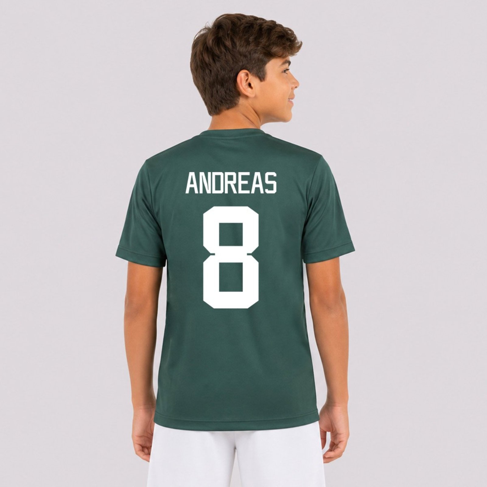 Camisa Palmeiras 1914 II Juvenil Verde 8 Andreas Pereira