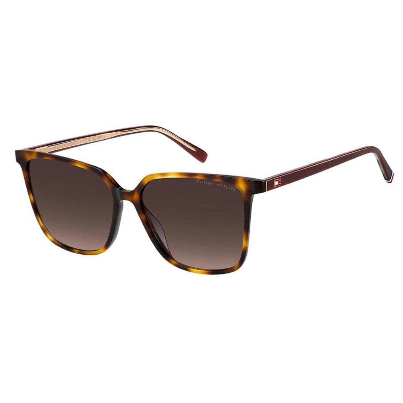 Vista 2 Óculos de Sol Tommy Hilfiger 2292S Havana Lente Marrom incolor Tommy Hilfiger incolor