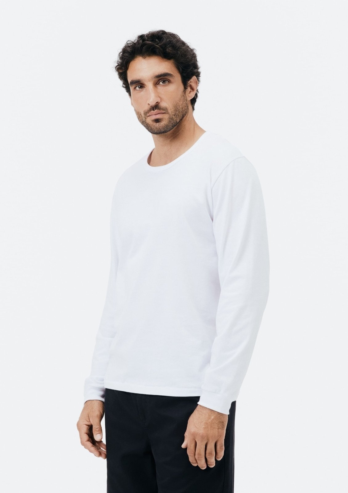 Camiseta Básica Masculina Slim Manga Longa Hering