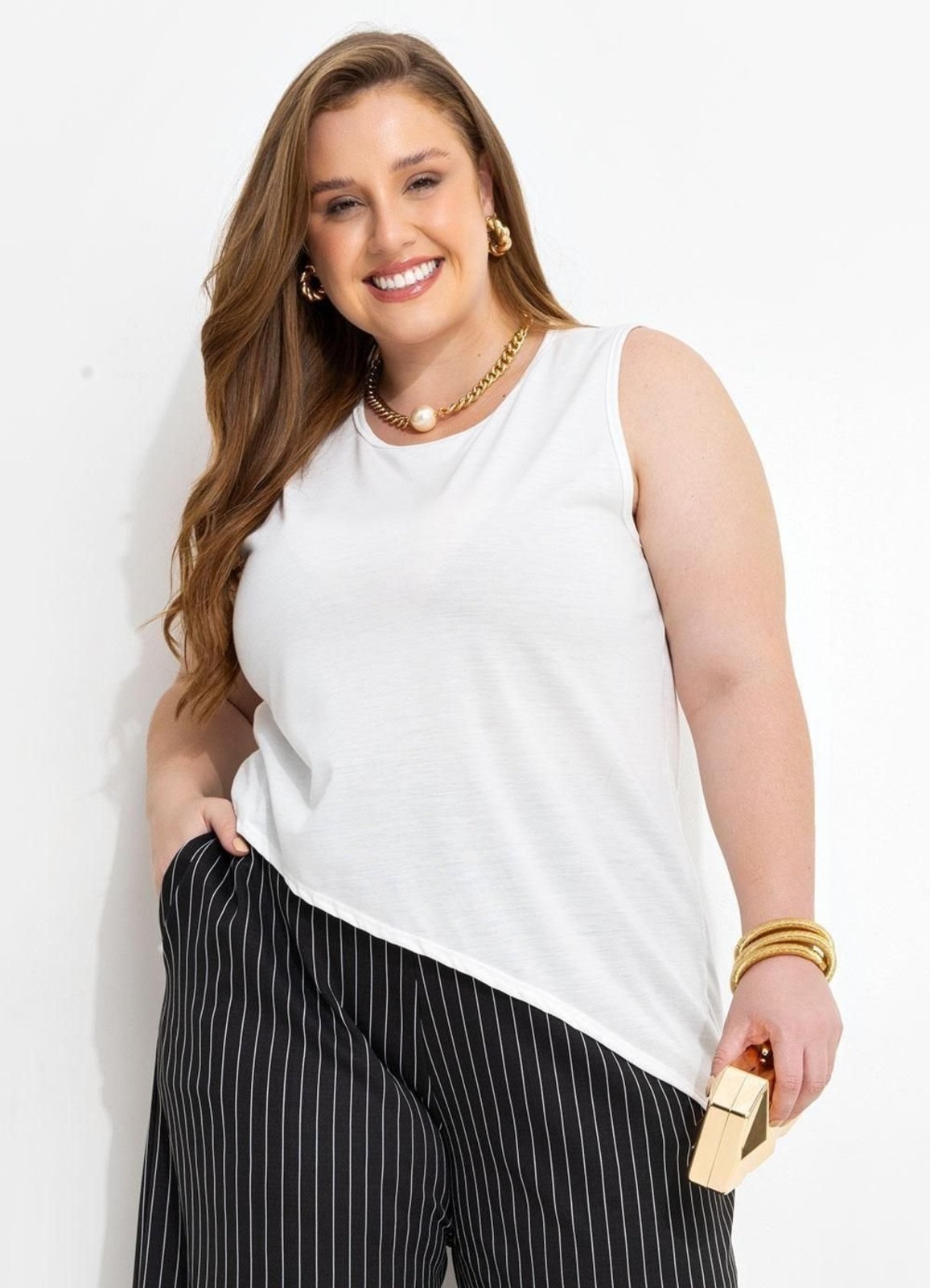 Vista 2 Blusa Em Poliviscose Off White Marguerite branco white Marguerite branco white