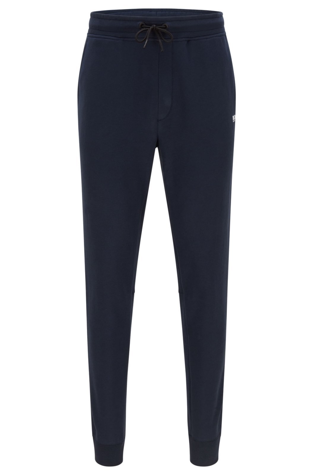 Calça Tracksuit Regular Fit Em Tecido Francês Com Logotipo