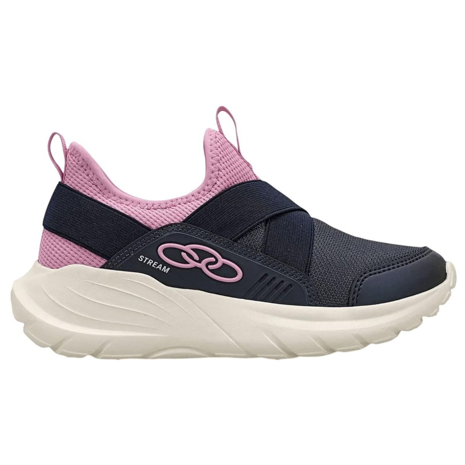 Infantil - Tênis Slip On Menina Olympikus Stream Marinho