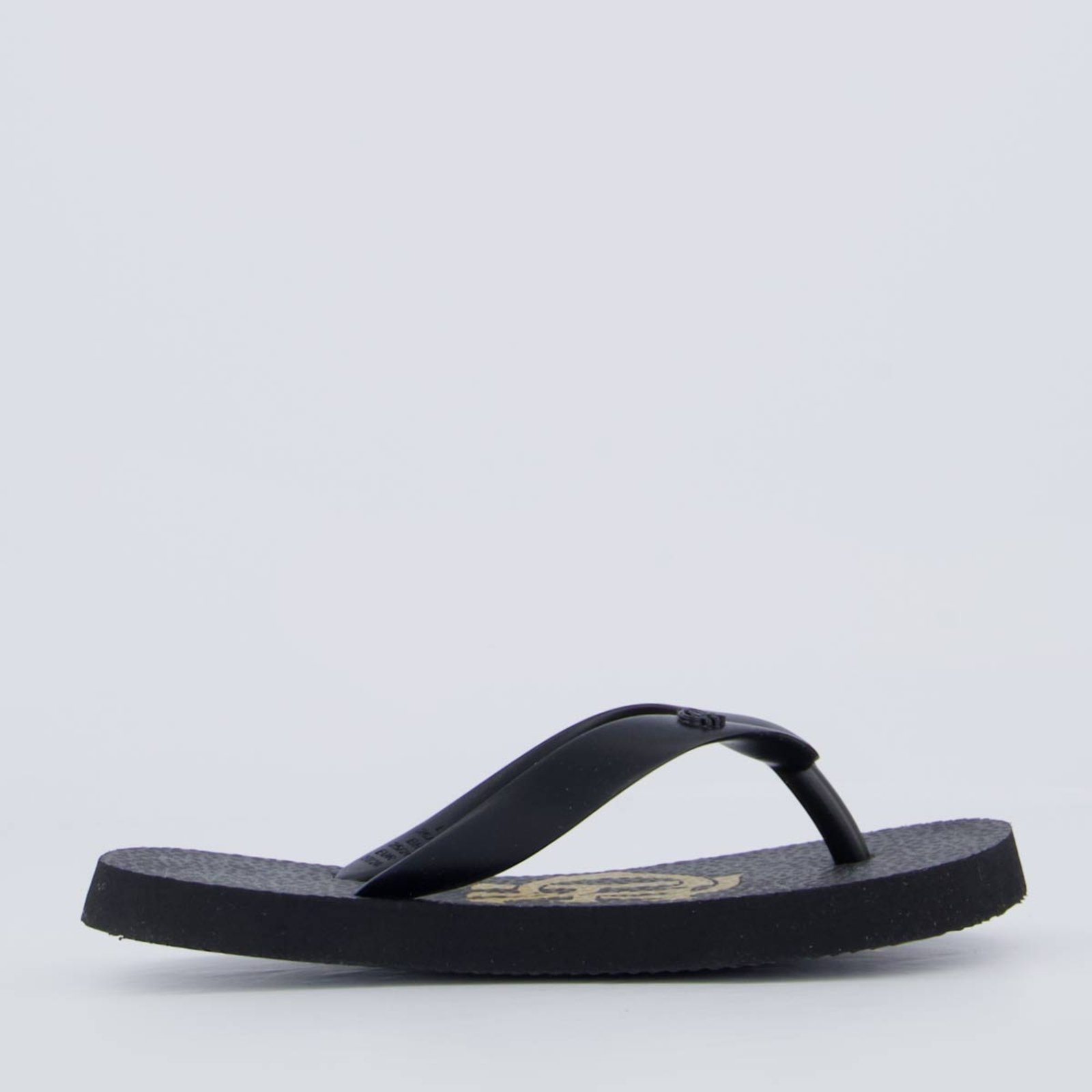 Vista 3 Chinelo Flamengo Basic CRF e Dourado Neorubber preto Neorubber preto
