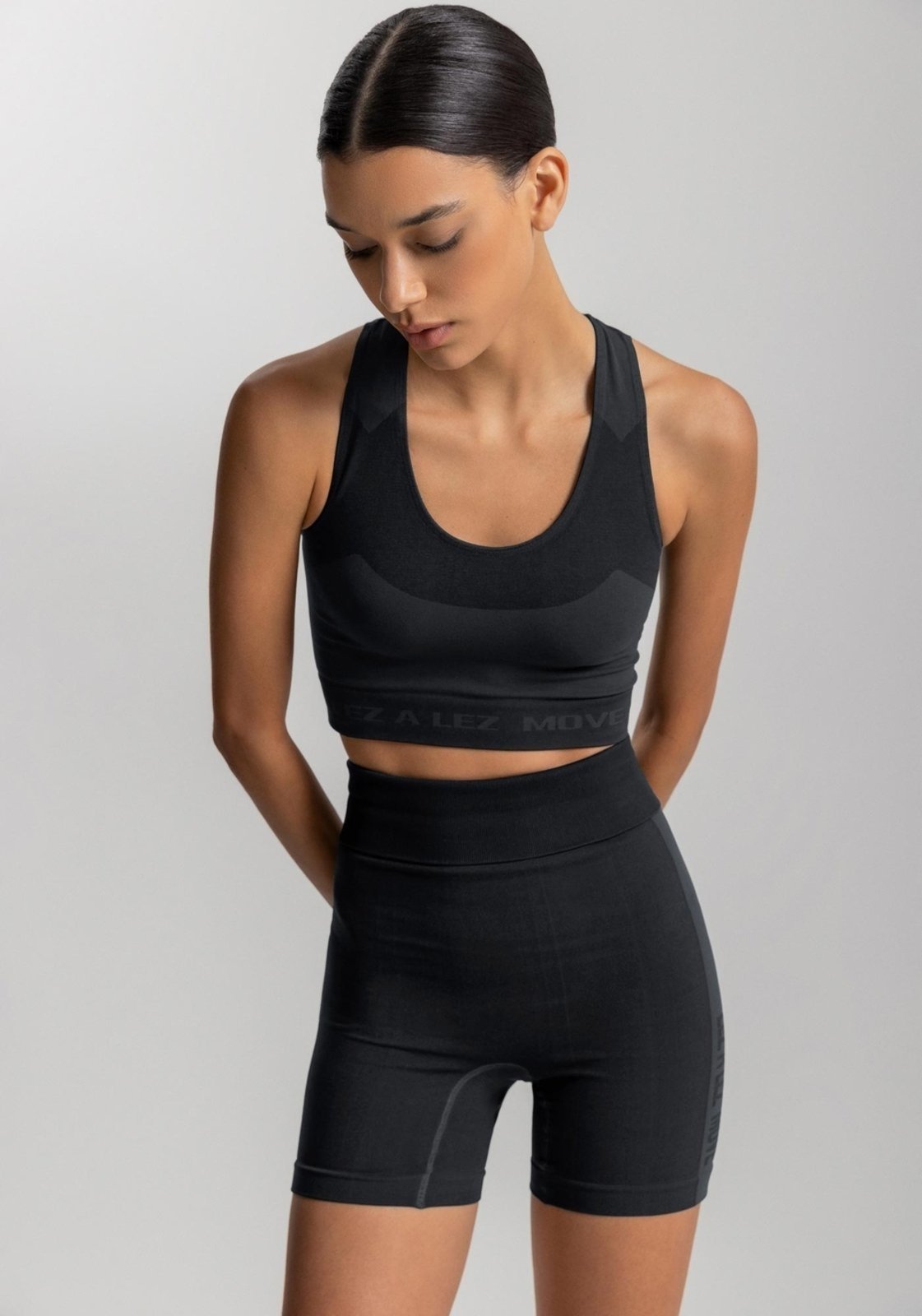 Top Nadador Seamless Com Decote Em U Move