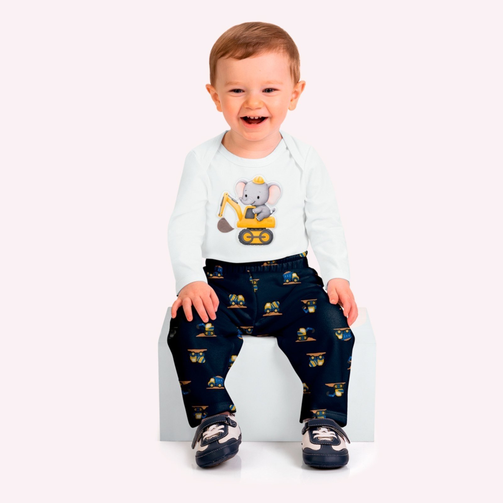 Infantil - Conjunto Menino Bordado Kyly