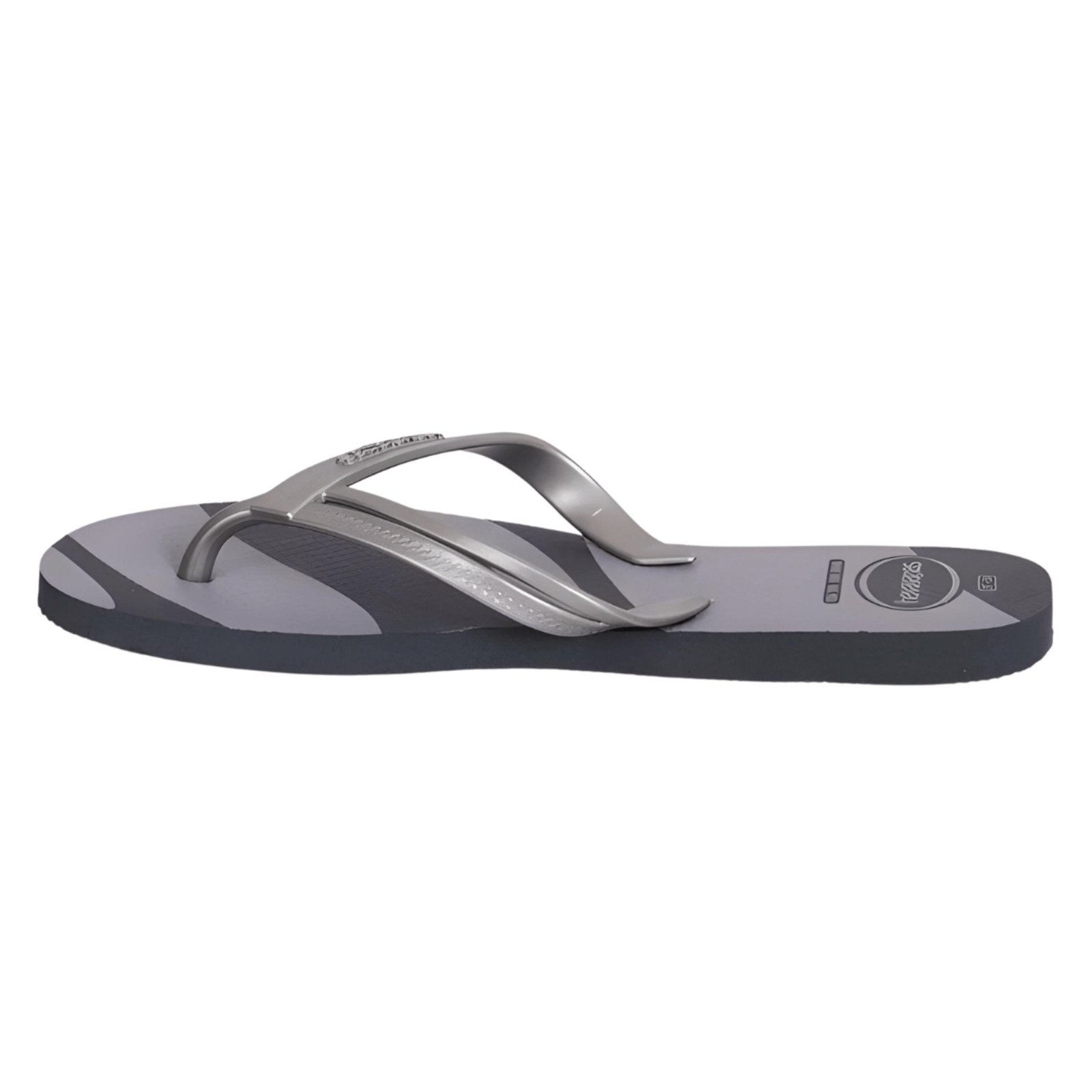 Vista 3 Chinelo Havaianas Feminino Elegance Print cinza Havaianas cinza