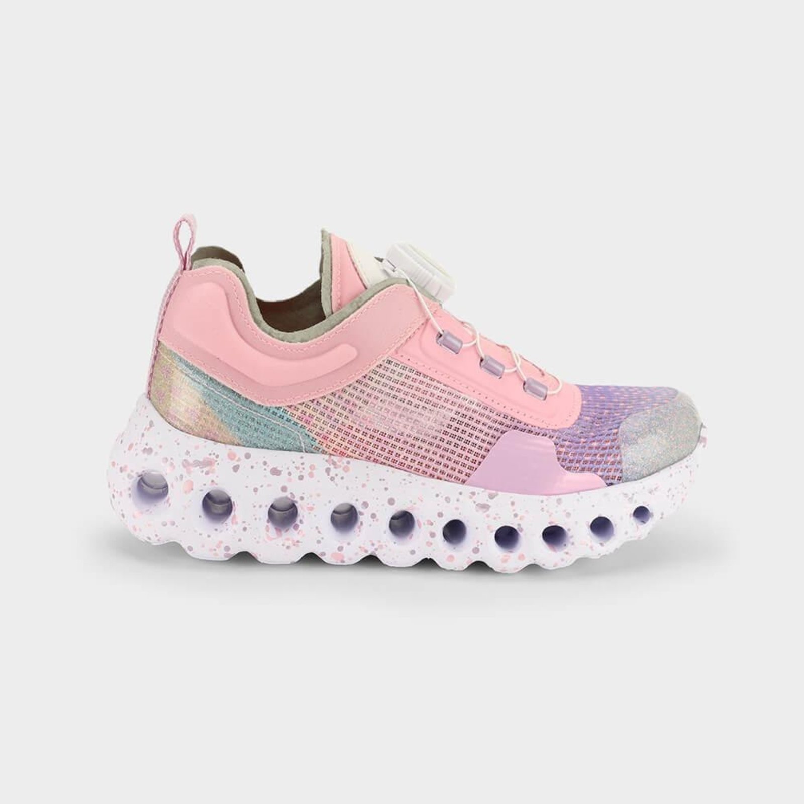 Vista 2 Infantil - Tênis Bibi Roller Sport com Branco 28 Calçados Bibi rosa Calçados Bibi rosa