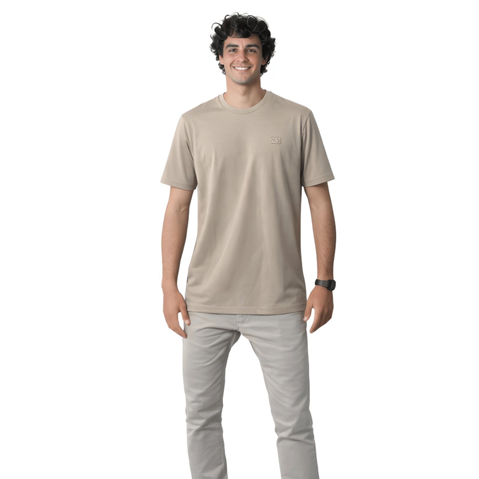 Camiseta Masculina Básica Logo Oceano