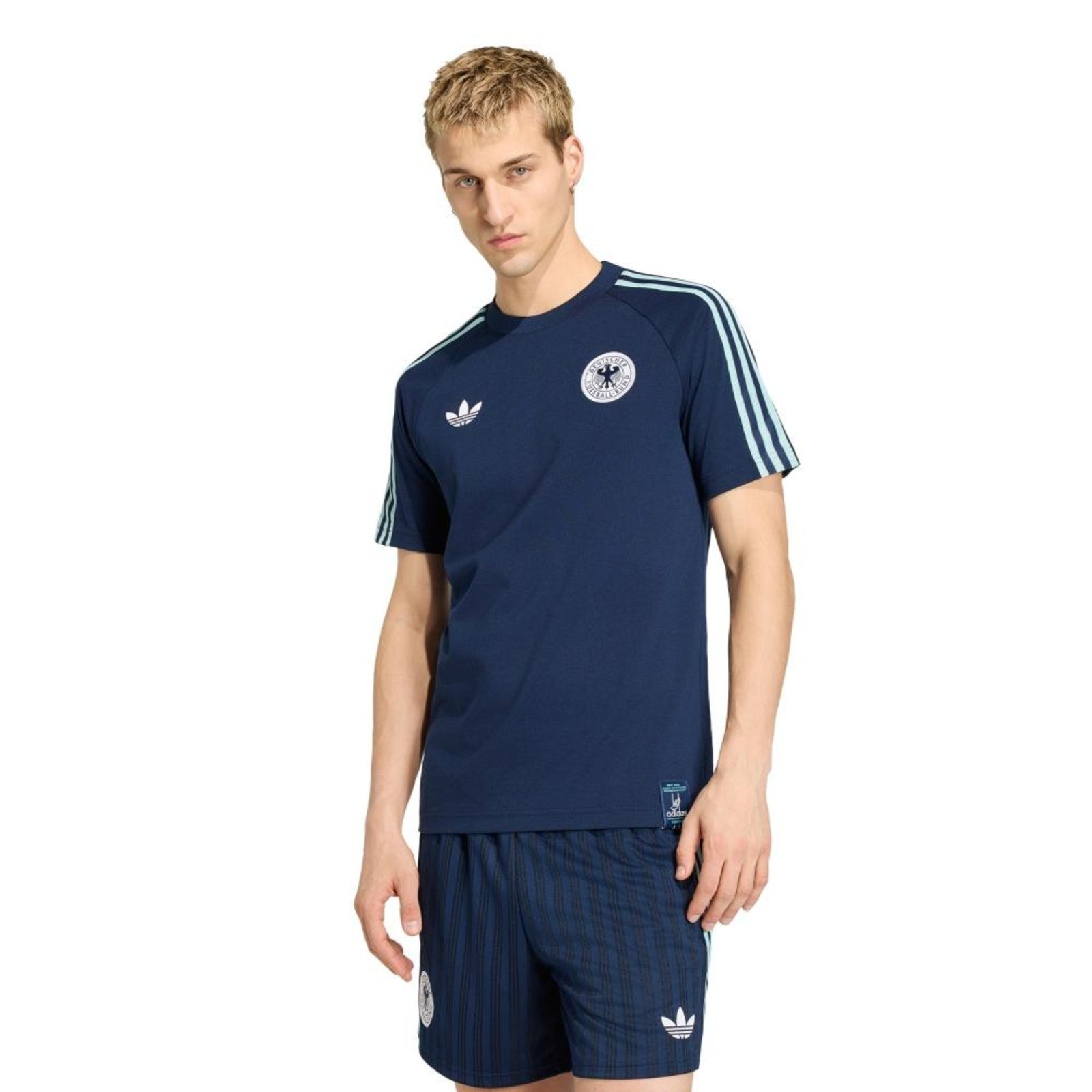 Camiseta Alemanha Originals adidas Performance Azul
