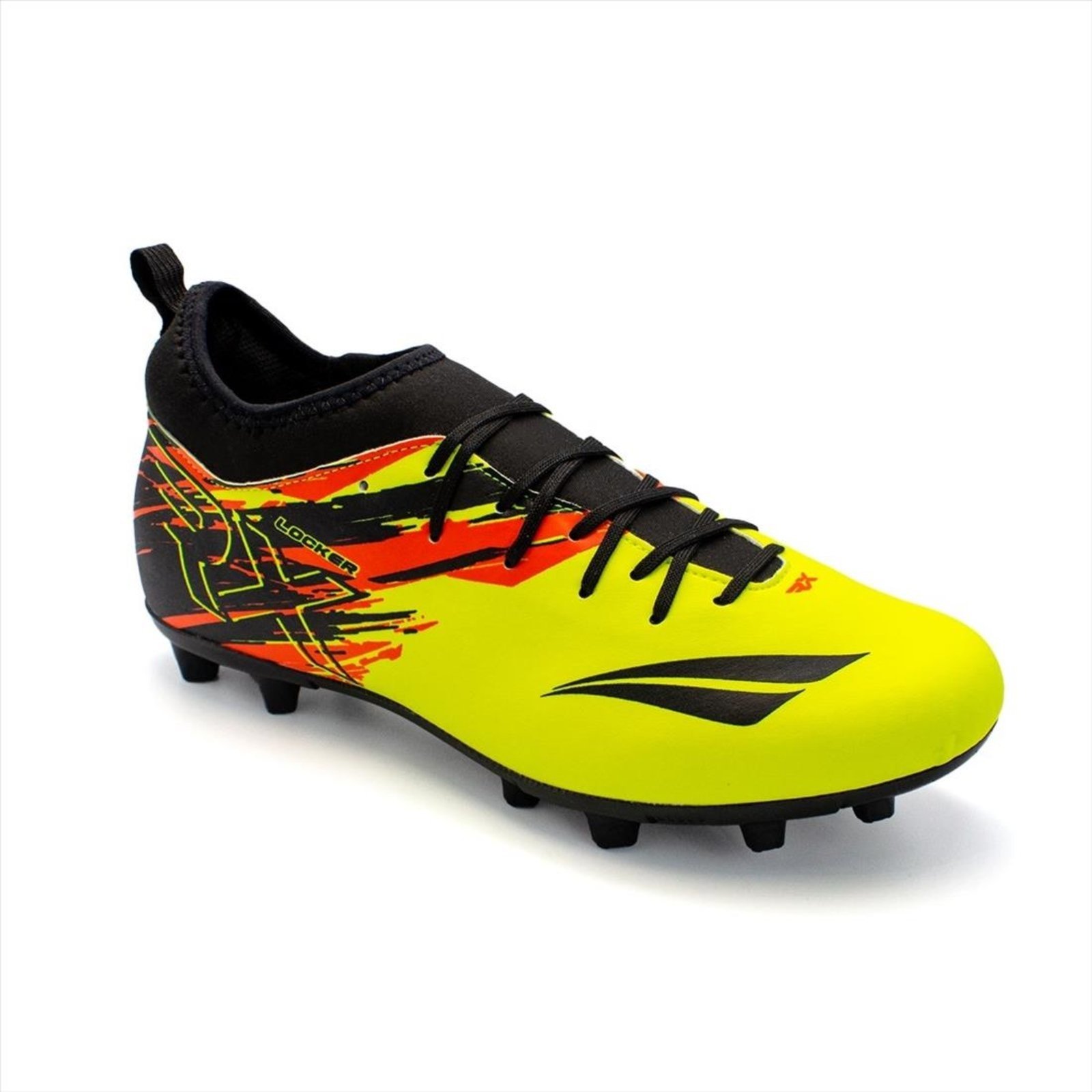 Vista 3 Chuteira Campo Penalty RX Locker Y-4 amarelo Penalty amarelo