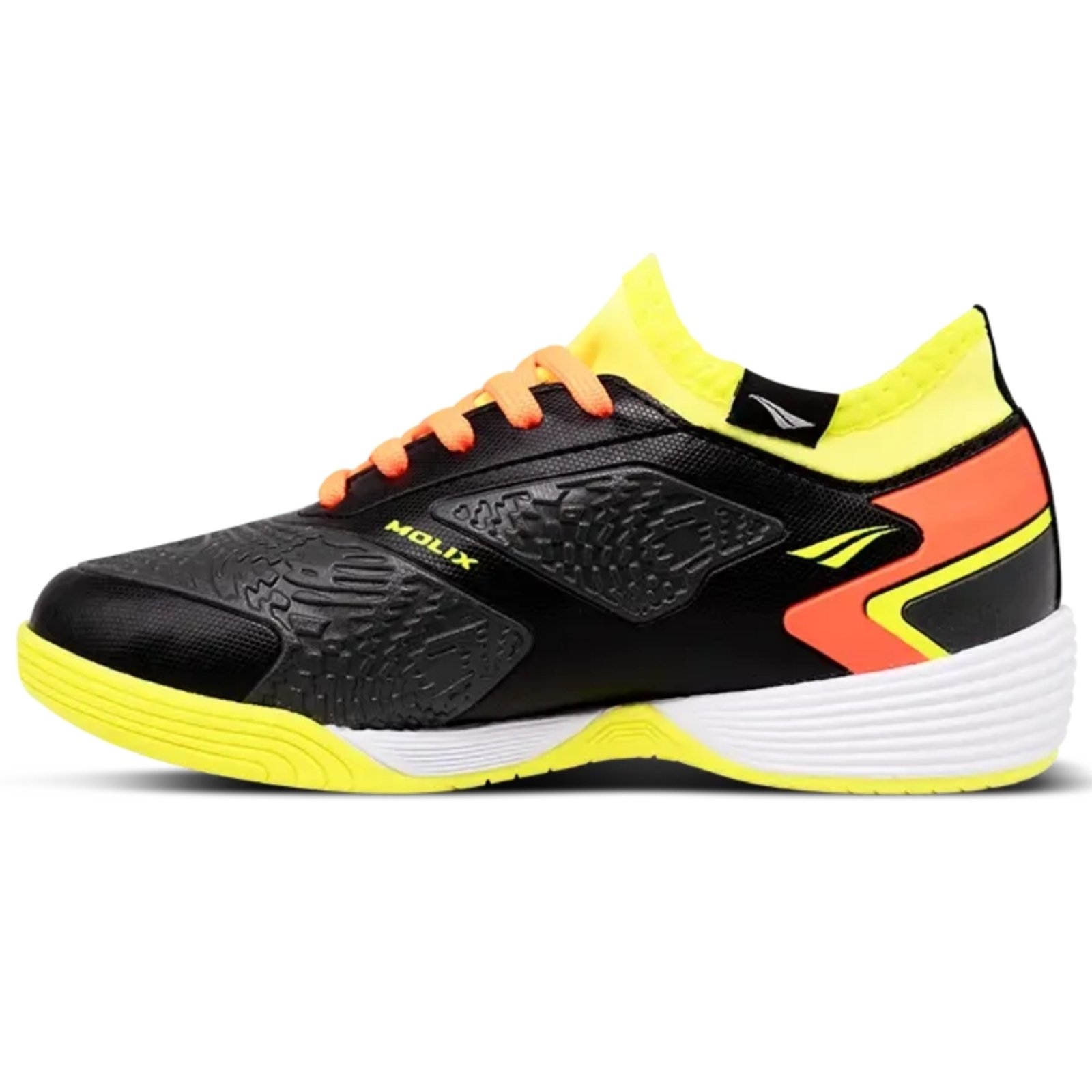 Vista 3 Chuteira Futsal Penalty Evolution Player Y-1 BR SPORTS amarelo BR SPORTS amarelo