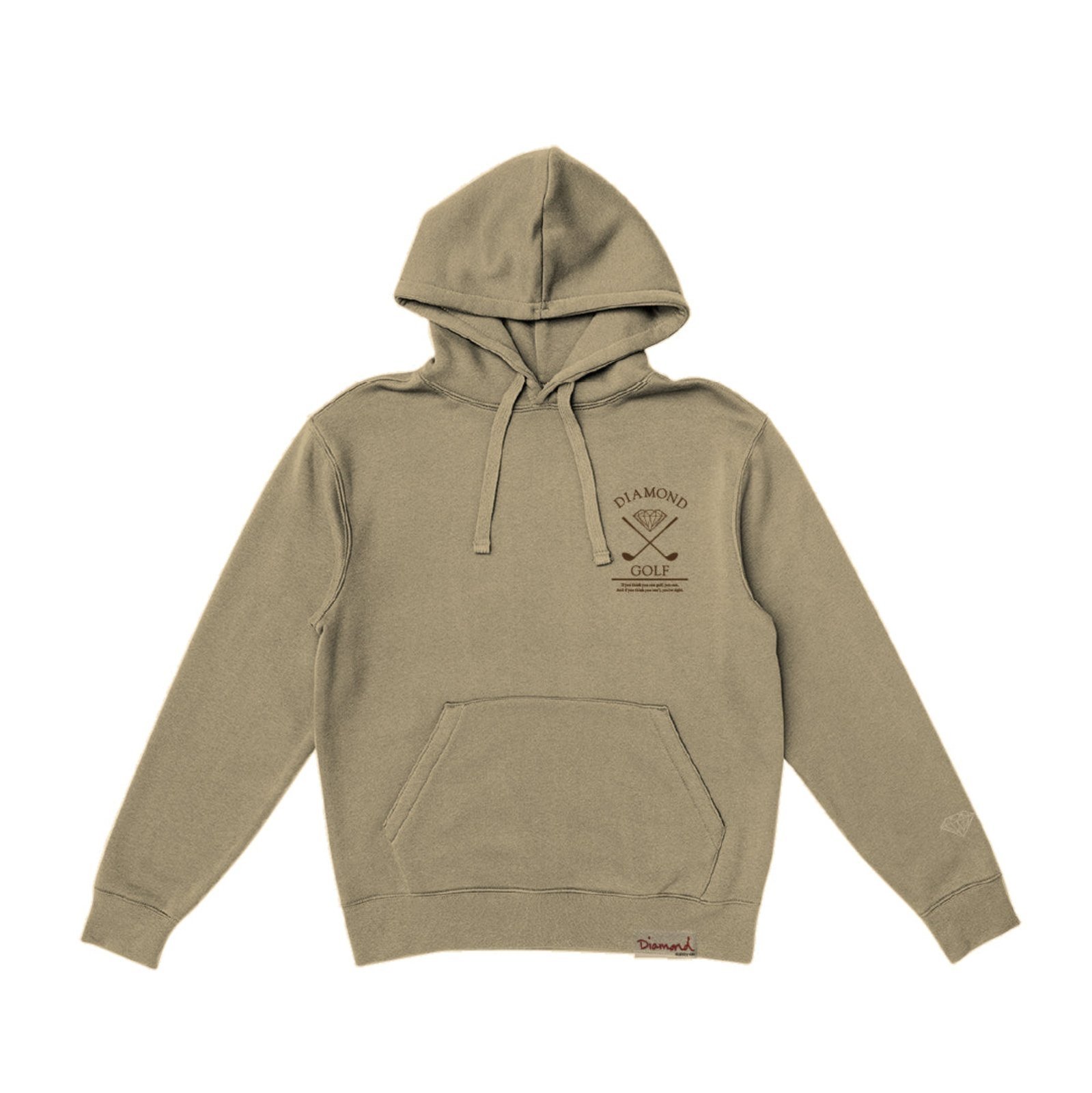 Moletom Diamond Golf Hoodie - NEW SAND