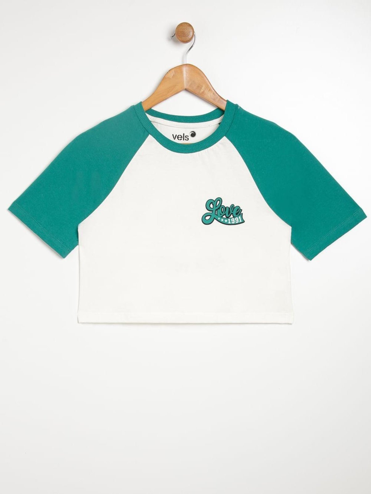 Vista 2 Infantil - Blusa Cropped Vels Juvenil Para Menina rosa Vels rosa