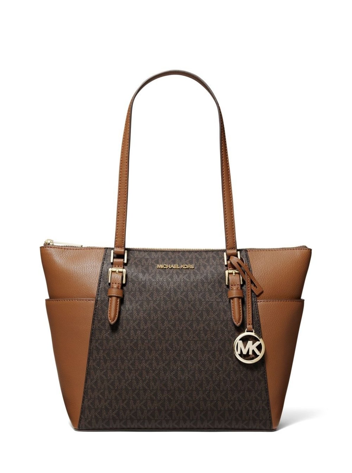 Vista 2 Bolsa Tote Charlotte Logo Grande 35T0gcft3b200 marrom marrom