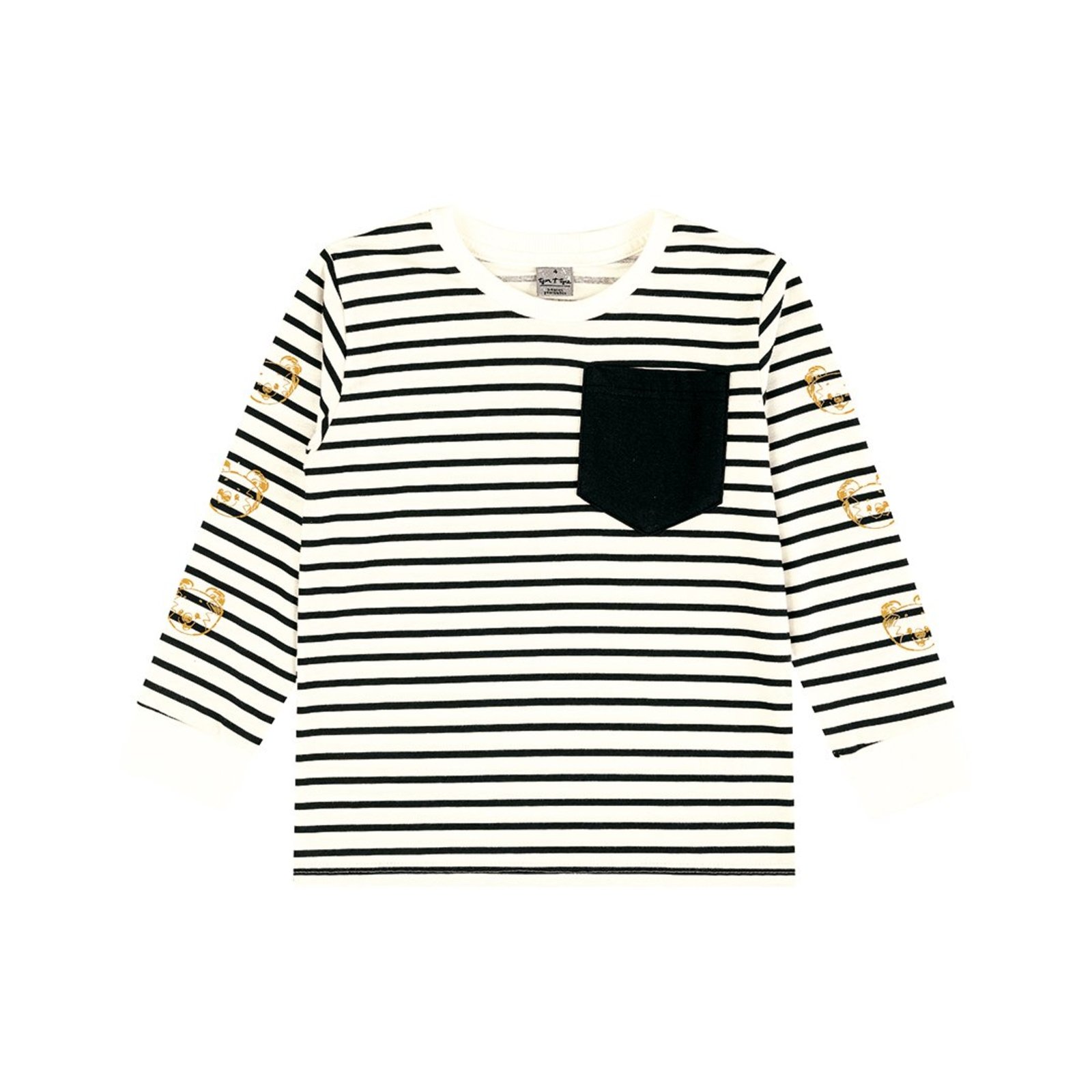Infantil - Blusa Manga Longa Listrada Menino Tigor T. Tigre