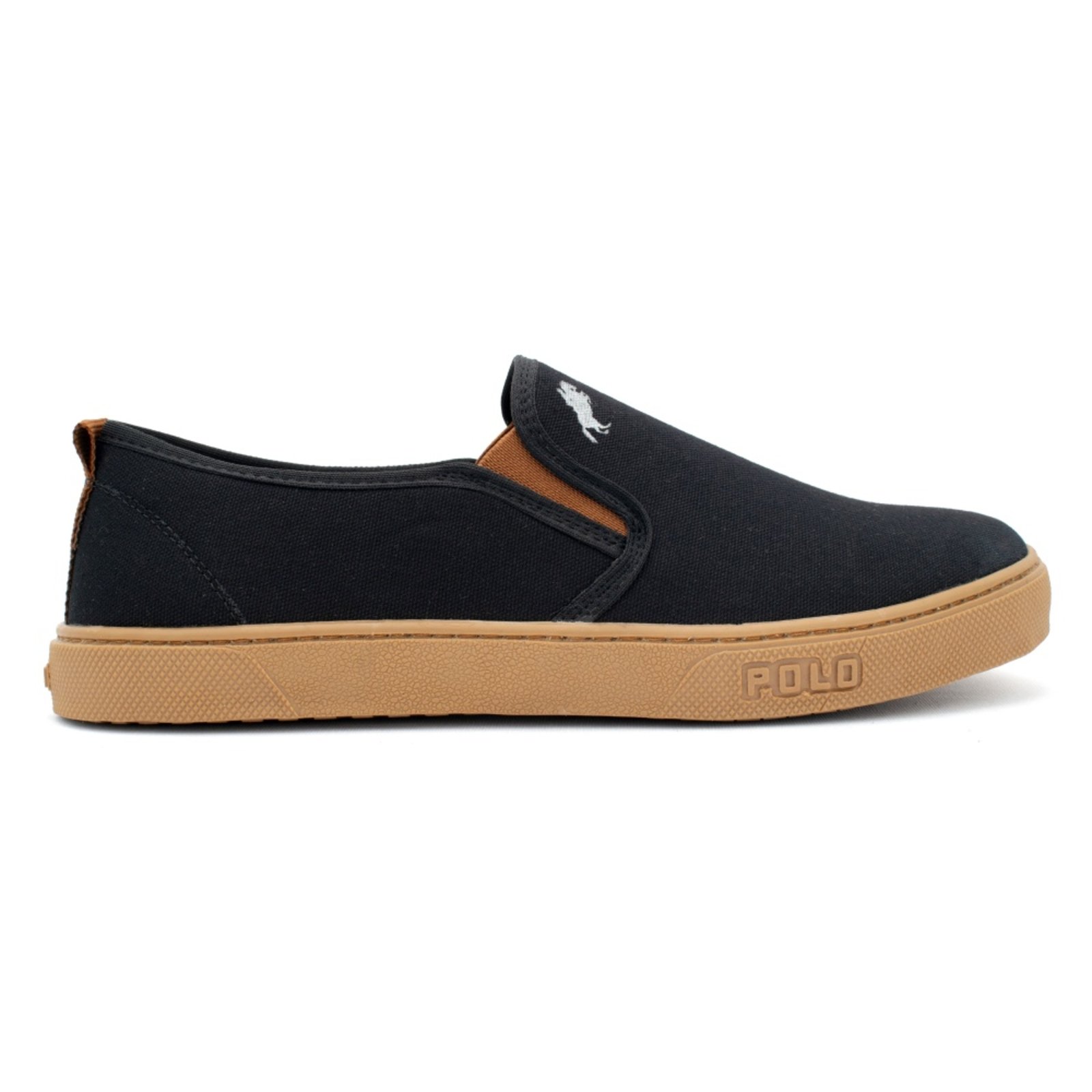 Sapatênis Masculino 2300 Preto Polo White