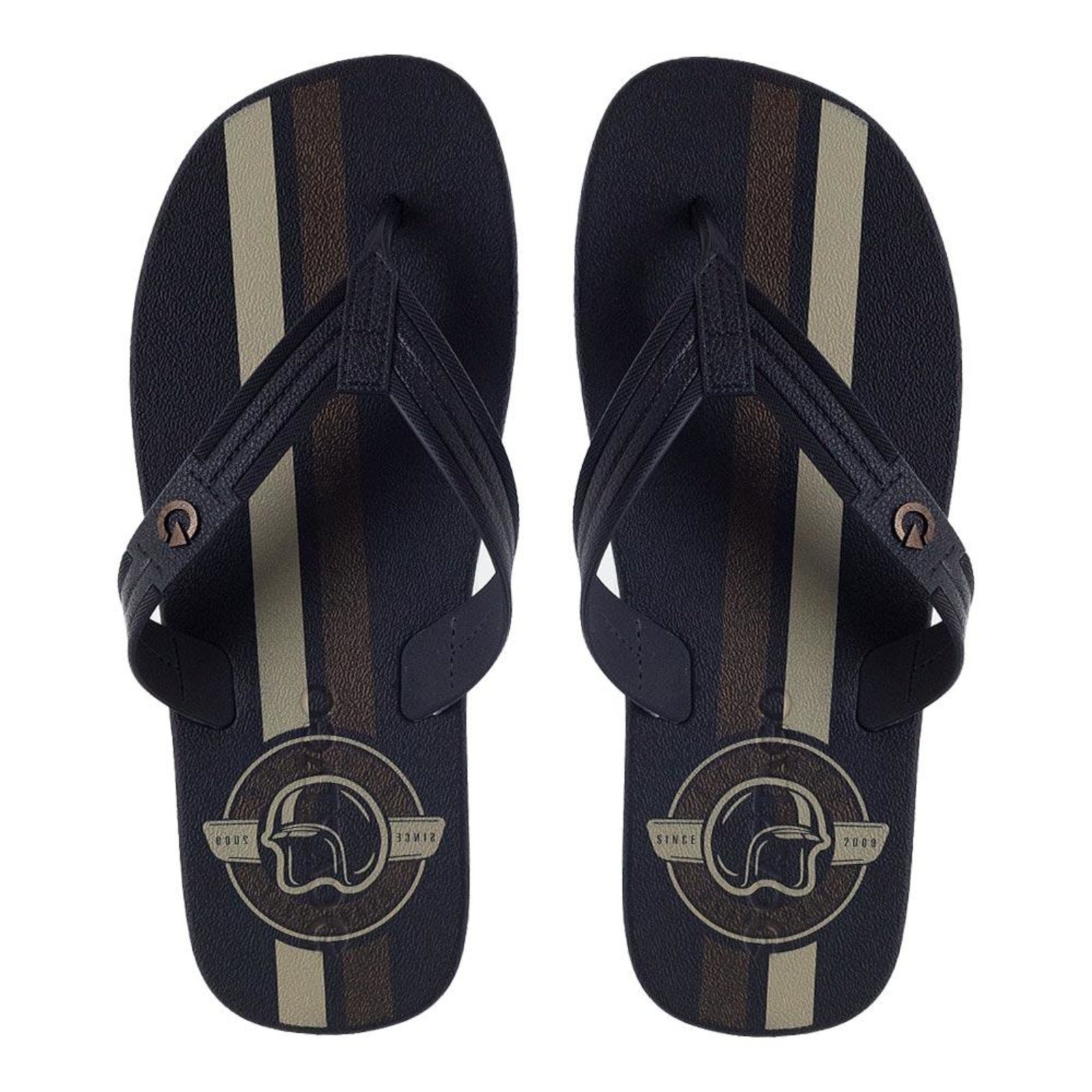 Chinelo Adulto Masculino Cartago Atlanta II 12432 Preto