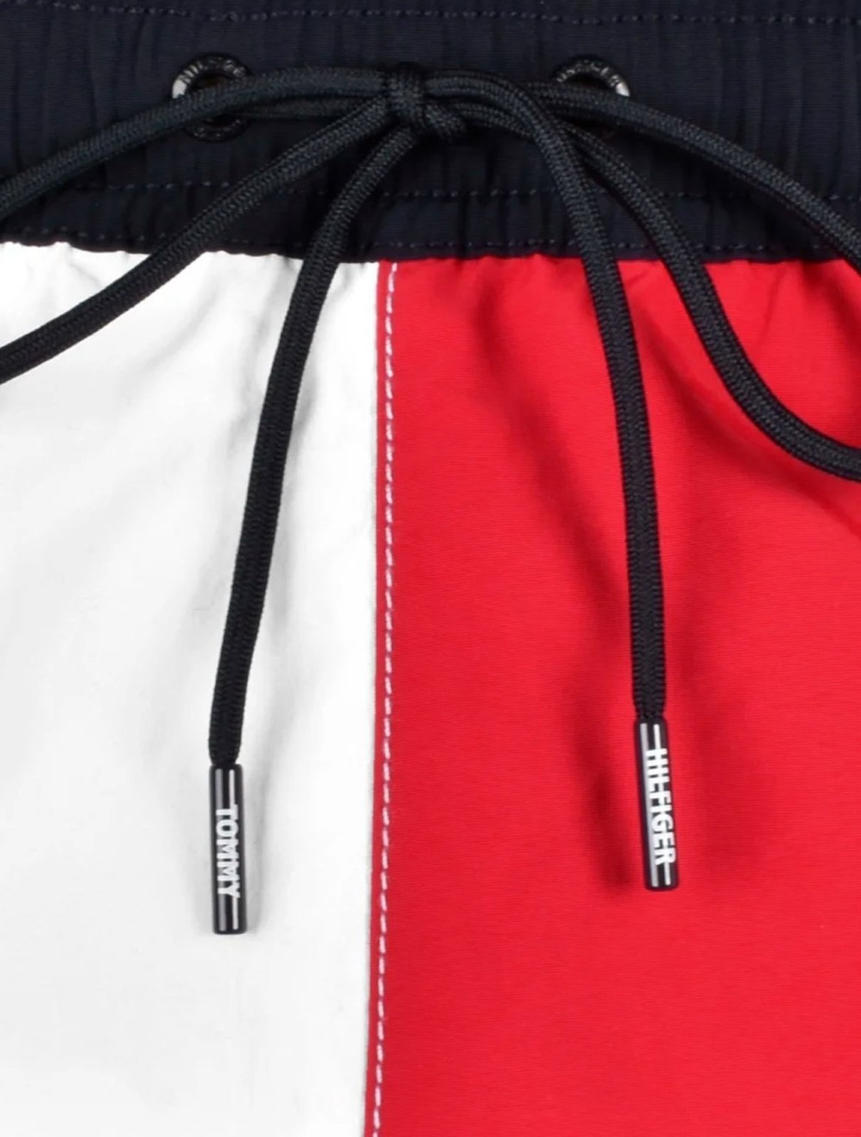 Vista 3 Short Tommy Hilfiger Long Drawstring Colourblock Sash azul marinho Tommy Hilfiger azul marinho