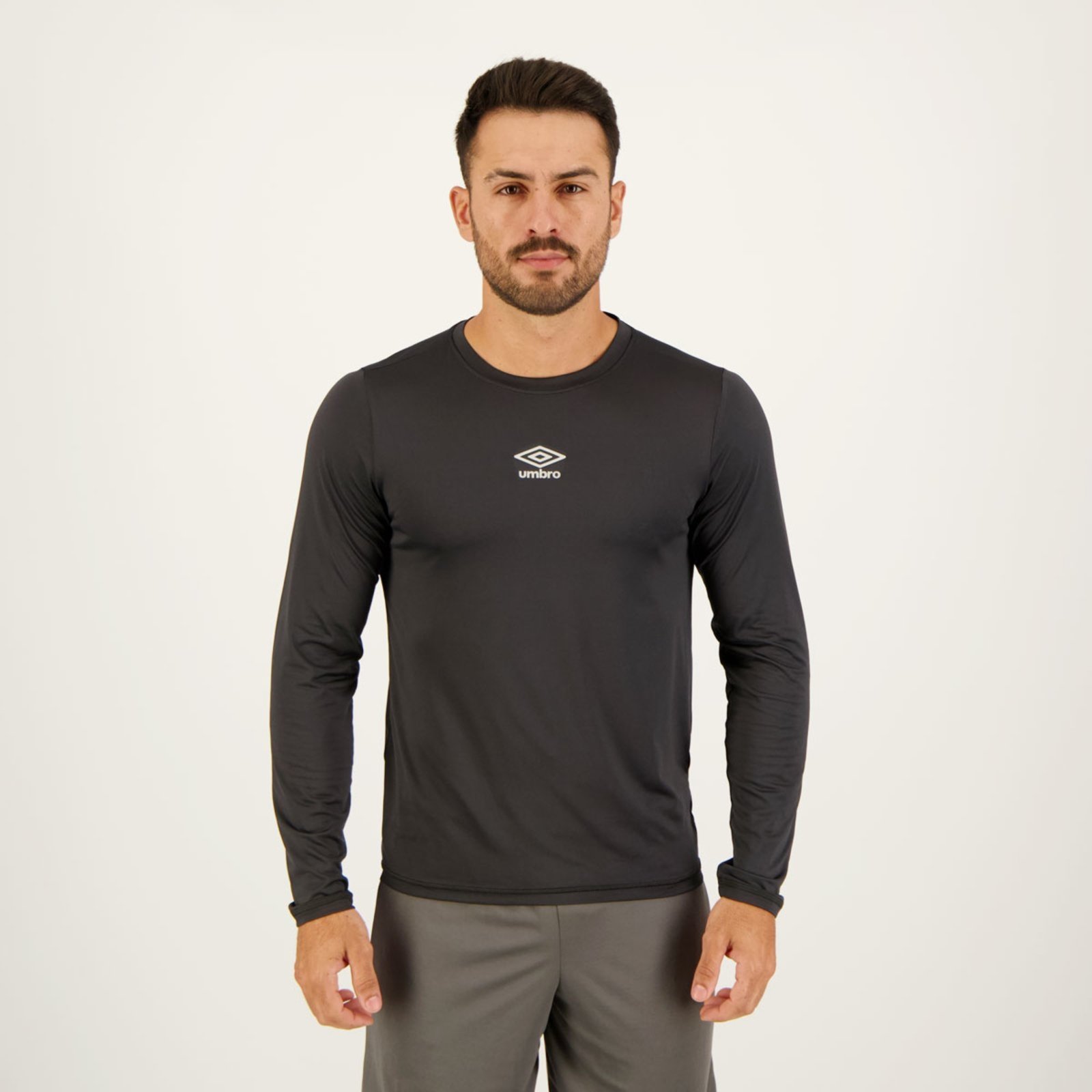 Camisa Térmica Umbro Diamond Touch UV50+ Preta