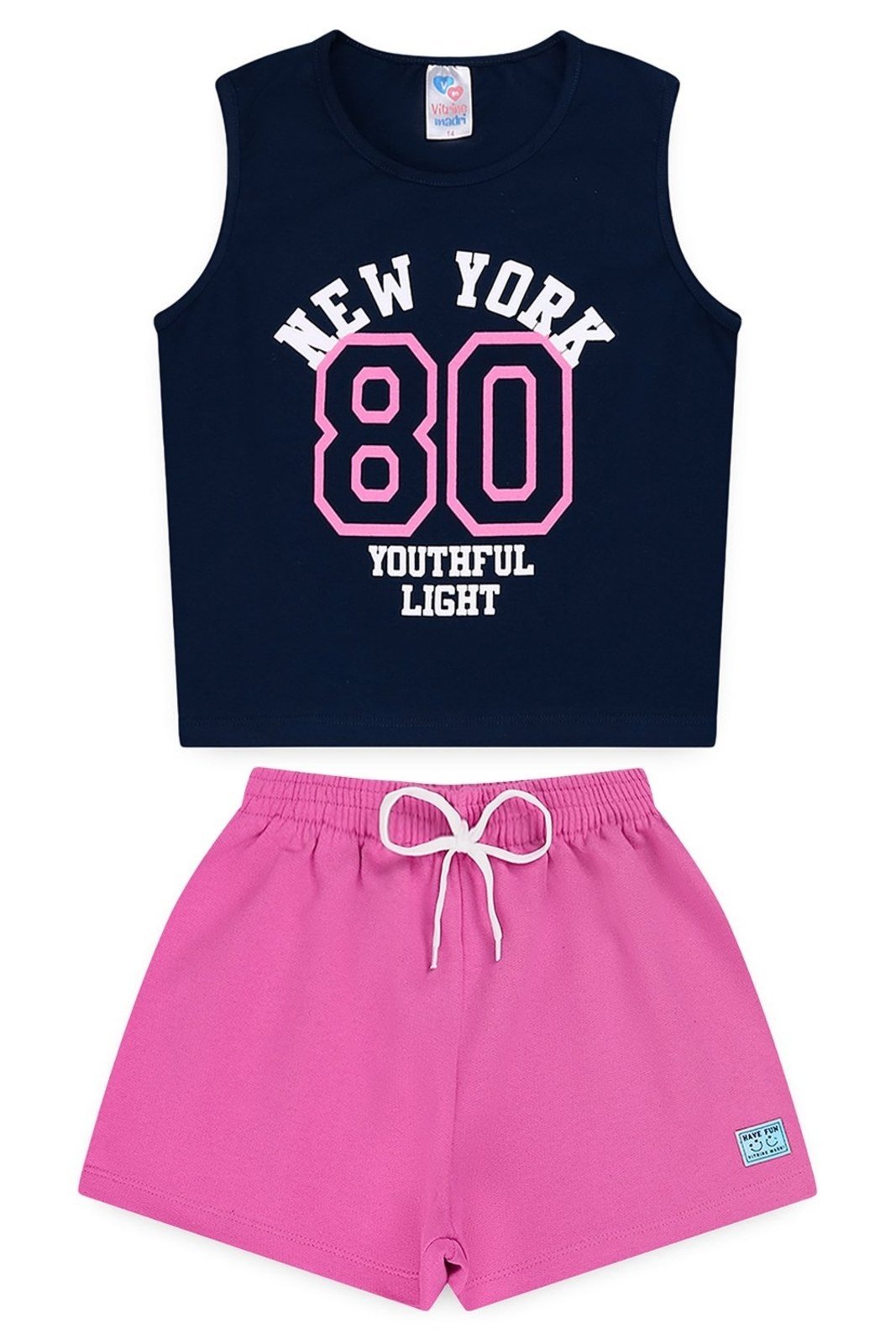 Infantil - Conjunto Juvenil Verão Feminino New York