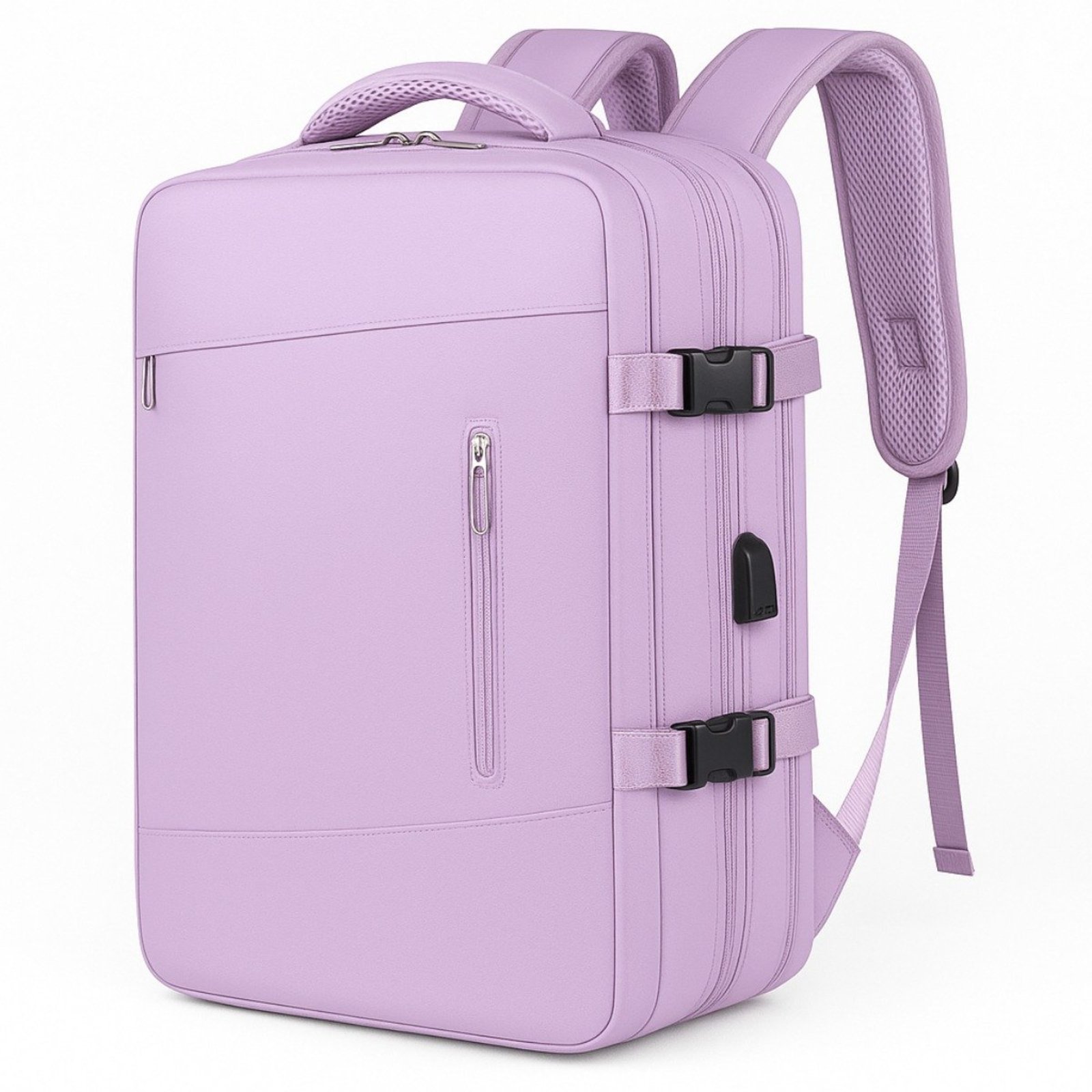 Mochila Masculina Feminina de Viagem Grande Expansível de Bordo Executiva Mala de Mão Expansiva Notebook Trabalho Faculdade
