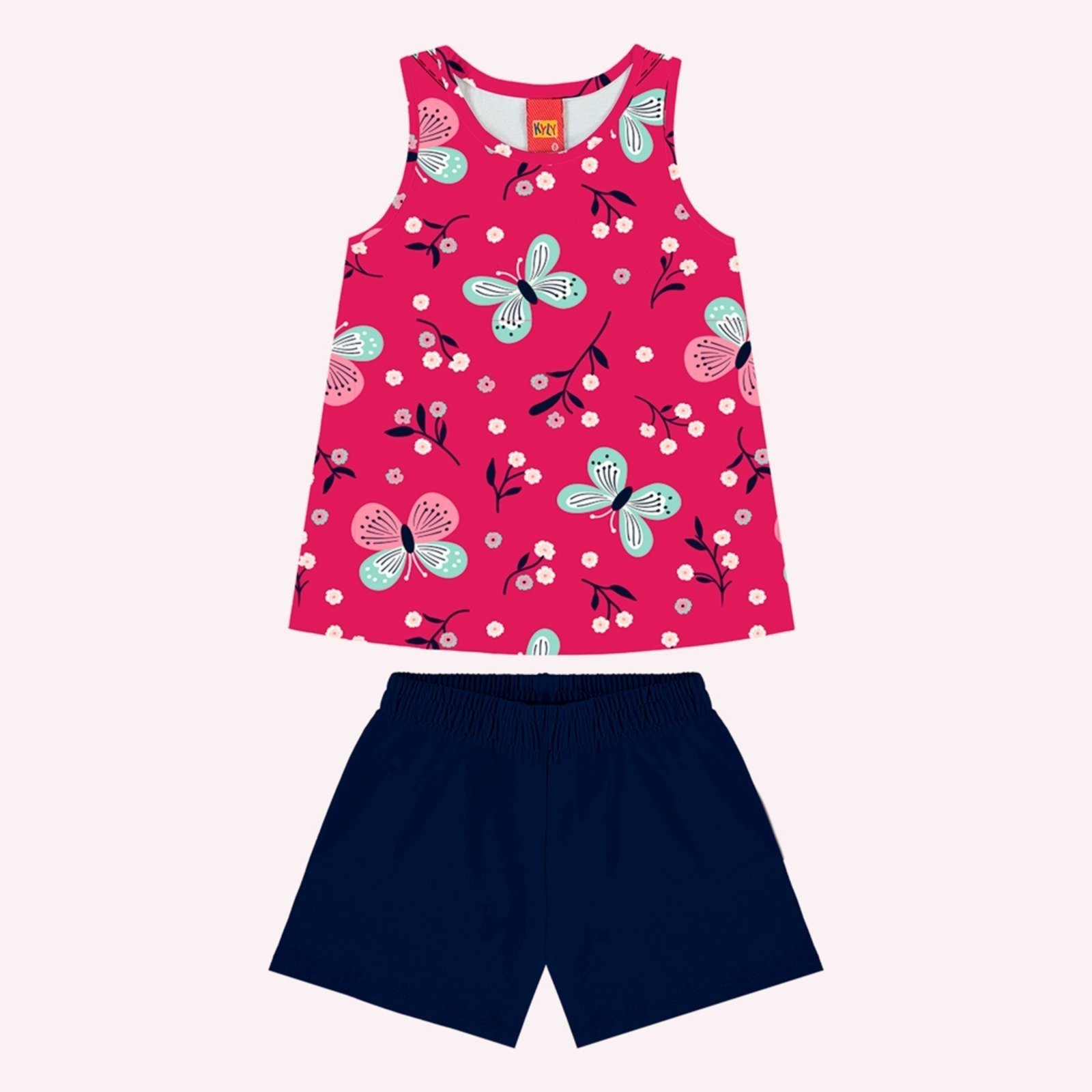 Infantil - Conjunto Menina Borboletas Kyly