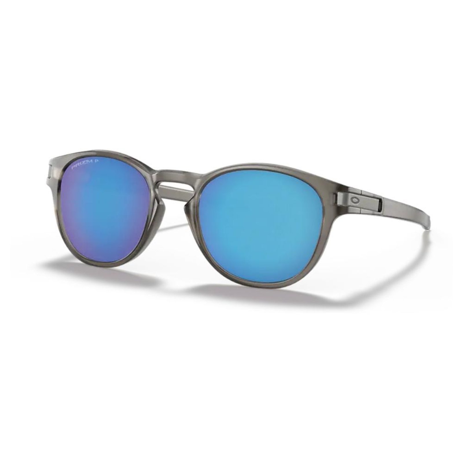 Óculos de Sol Oakley Latch Matte Grey Prizm Sapphire Polarizado