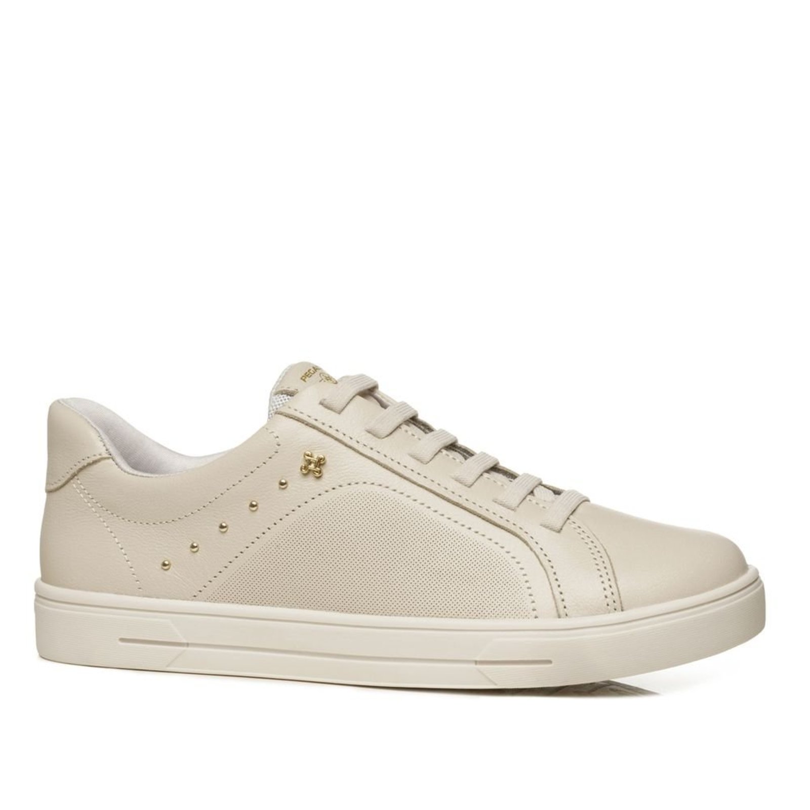 Tênis Pegada Feminino em Couro Off White 211166-02 Tênis Pegada Feminino em Couro Off White 211166-02 35