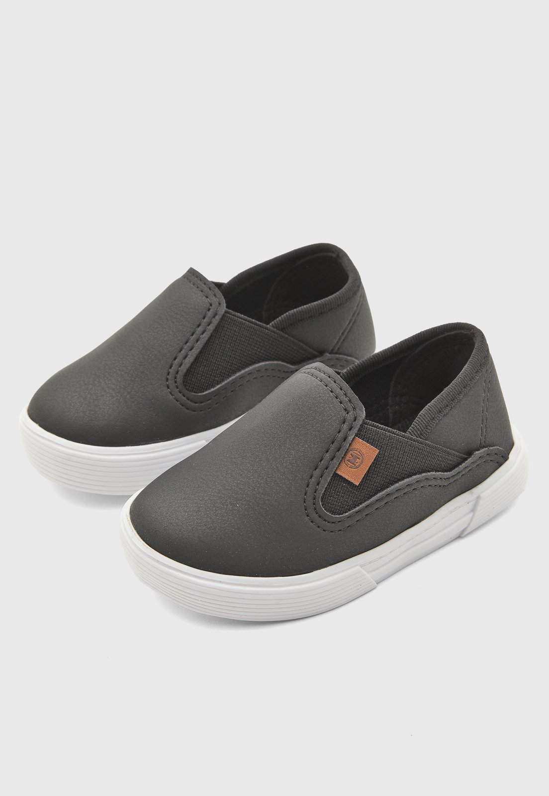 Infantil - Tênis Molekinho Slip On Preto