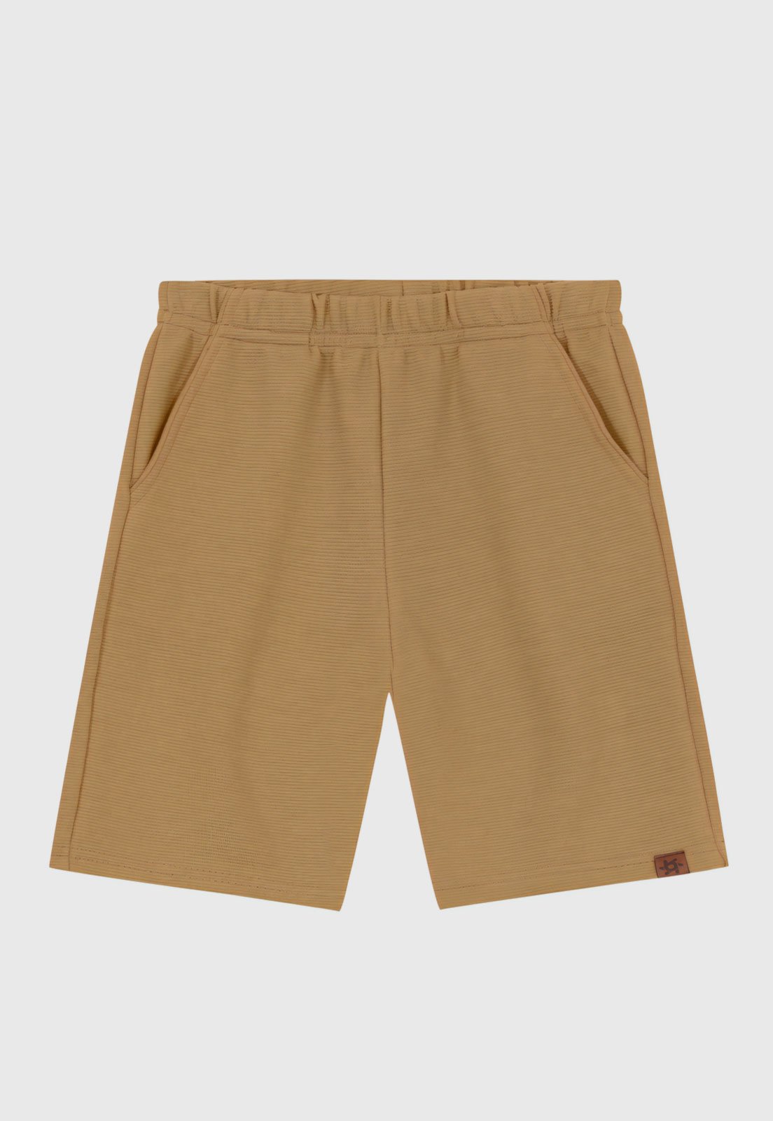 Vista 3 Infantil - Bermuda Brandili Canelada caramelo Brandili caramelo
