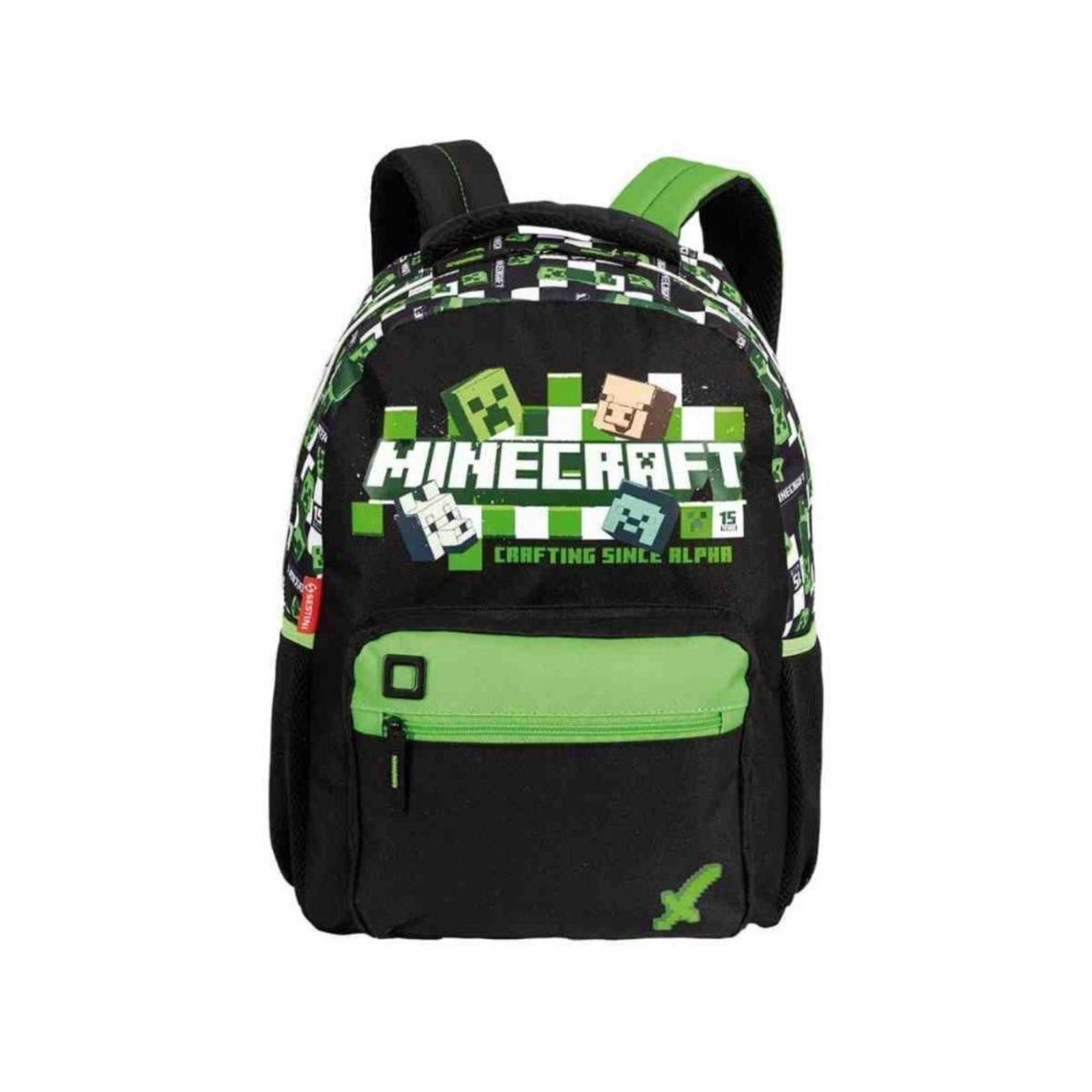 Infantil - Mochila Grande Sestini Minecraft Plus 066289-00