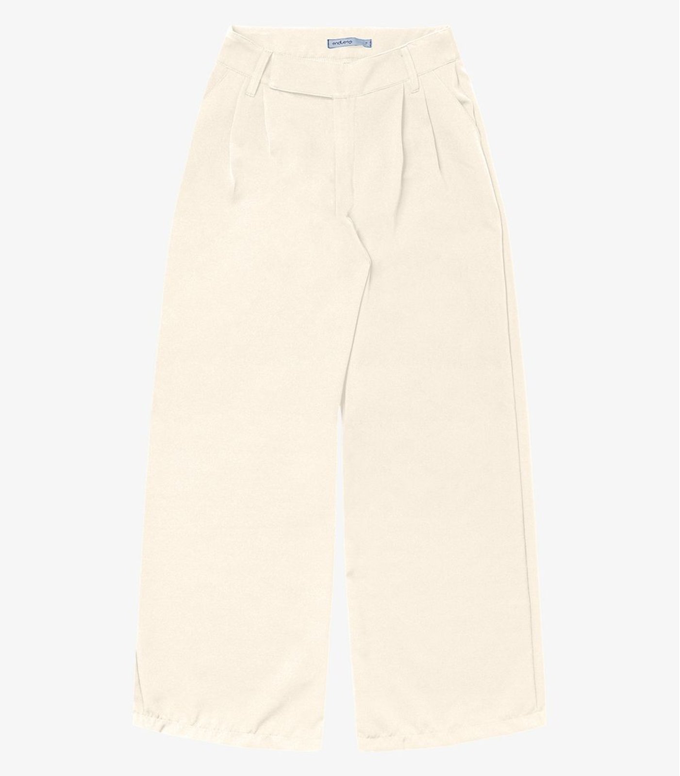 Calça Feminina Em Alfaiataria Endless Bege