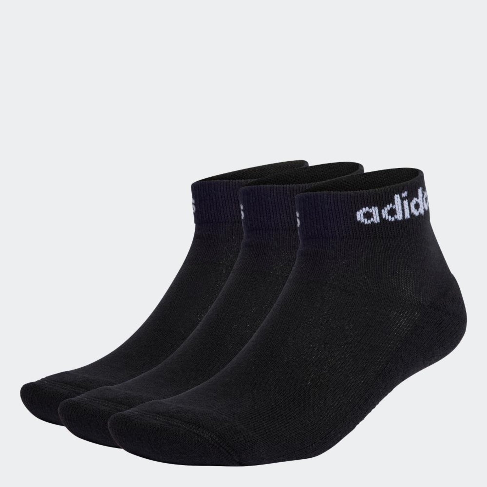 Vista 3 Meias Linear Ankle Cushioned 3 Pares adidas Performance preto adidas performance preto