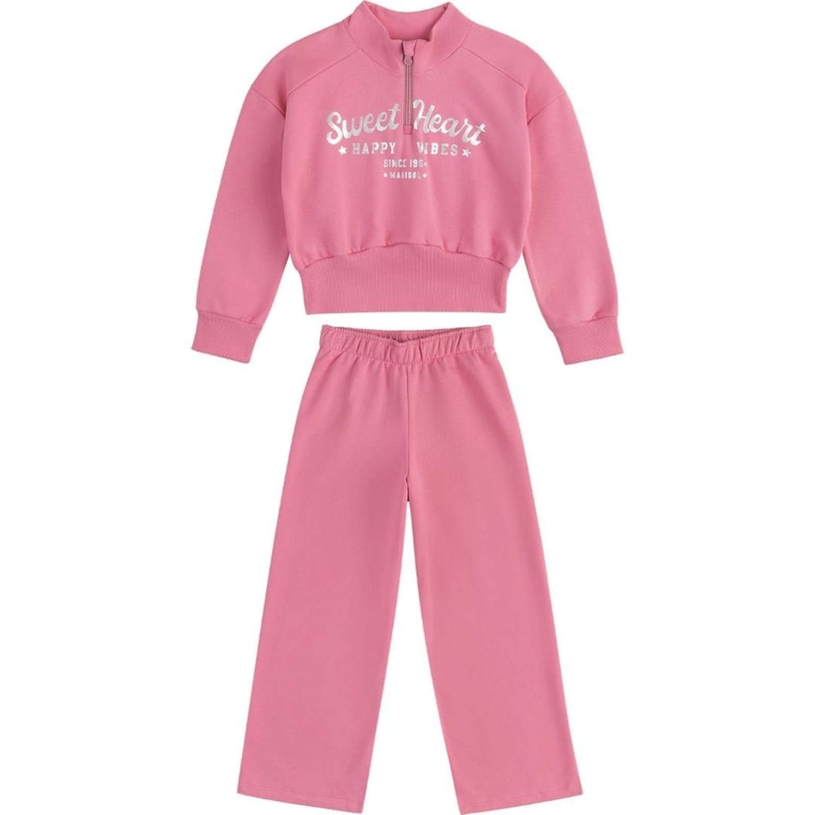 Infantil - Conjunto Longo Moletom Menina Marisol
