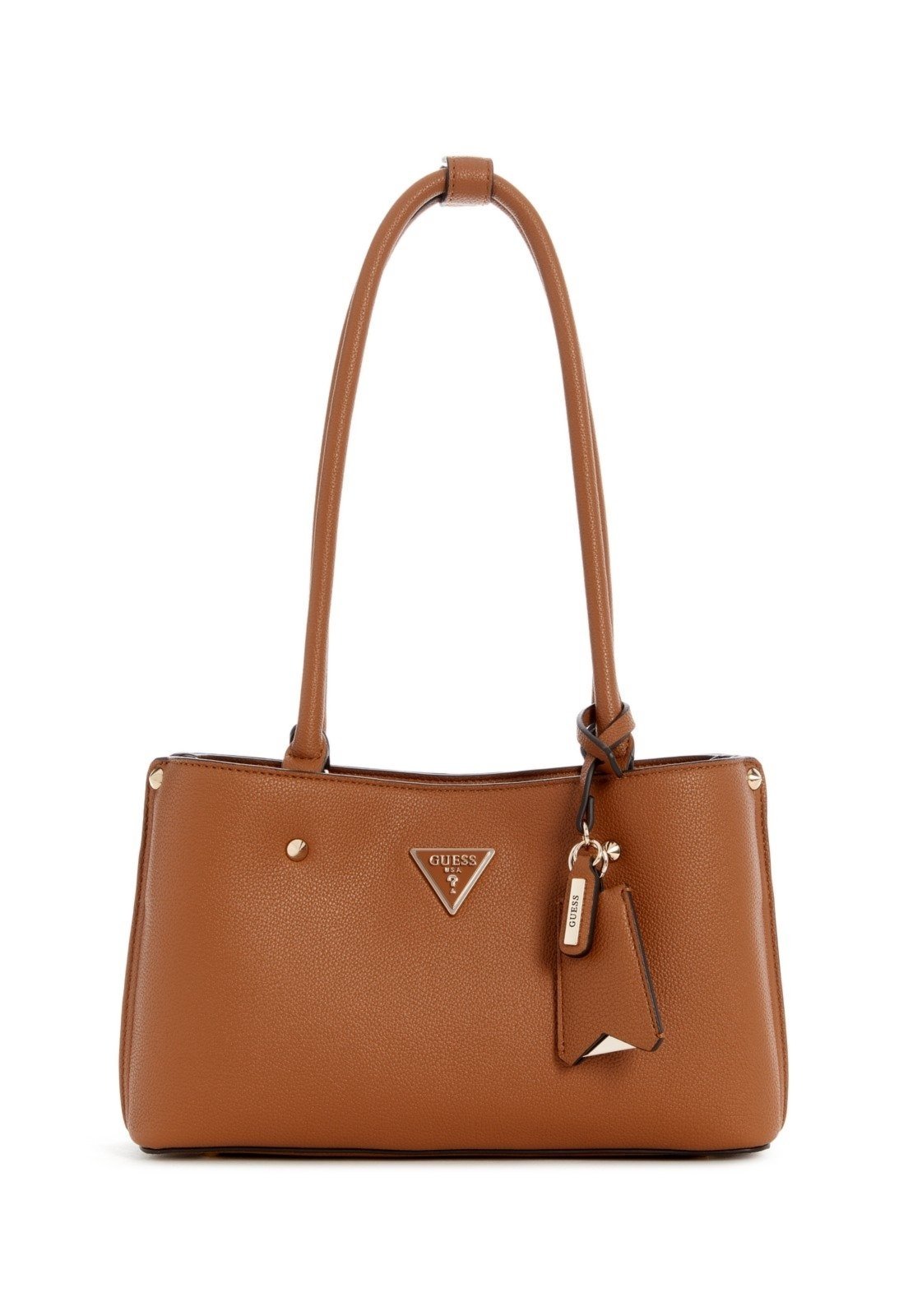 Vista 2 Bolsa Guess Meridian Ii Shoulder Satchel marrom Guess marrom
