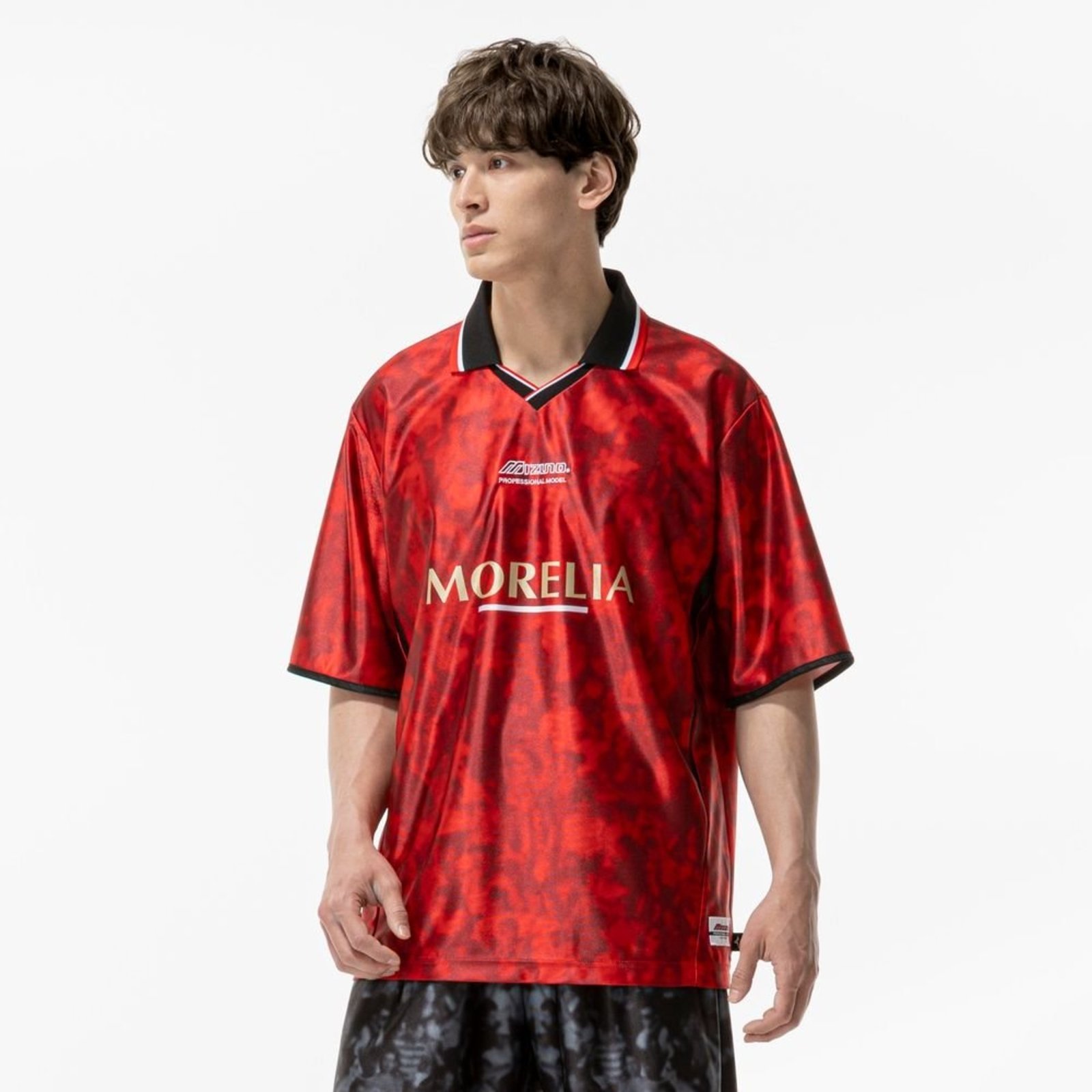 Camisa de Futebol Mizuno Morelia Classic Tee HS Masculina