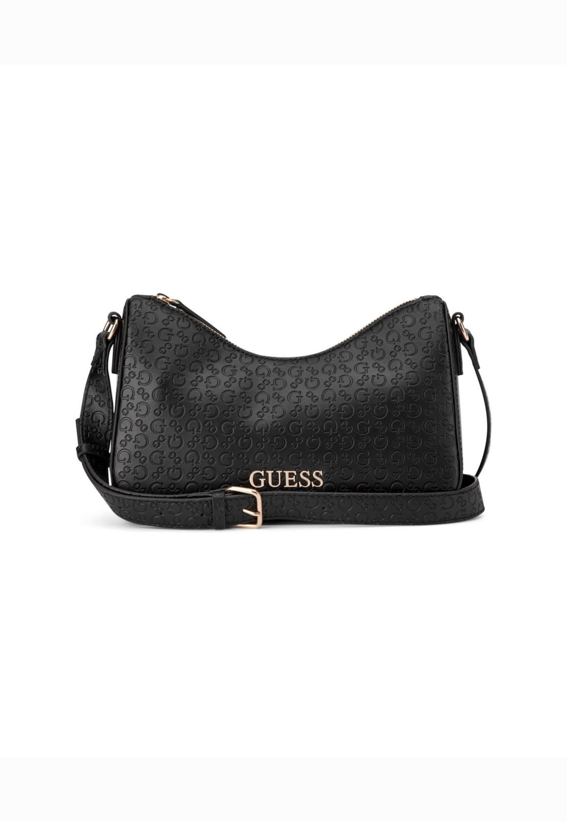 Bolsa Guess Mini Elliot Tiracolo Preto