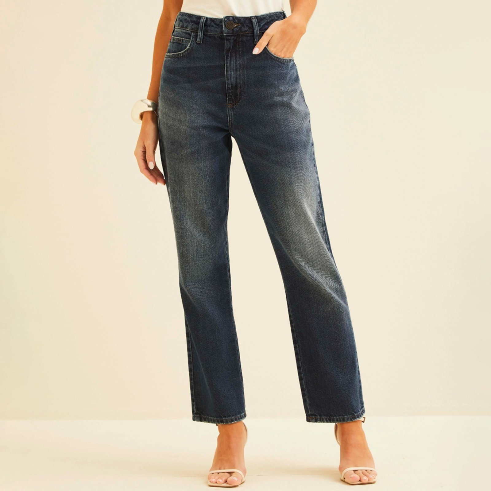 Calça Jeans Forum Nadia Ve26 Azul Feminino