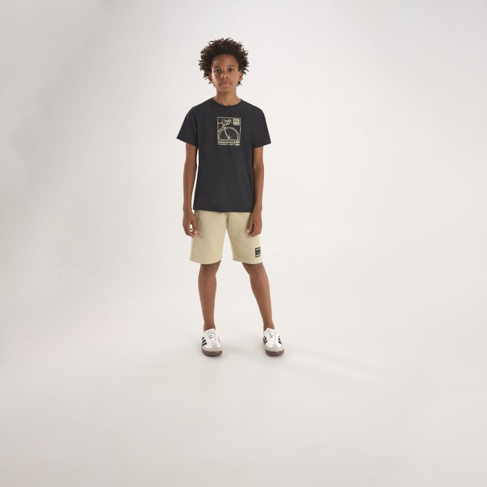 Infantil - Camiseta Preto Juvenil Pulla Bulla Menino - 53956-51