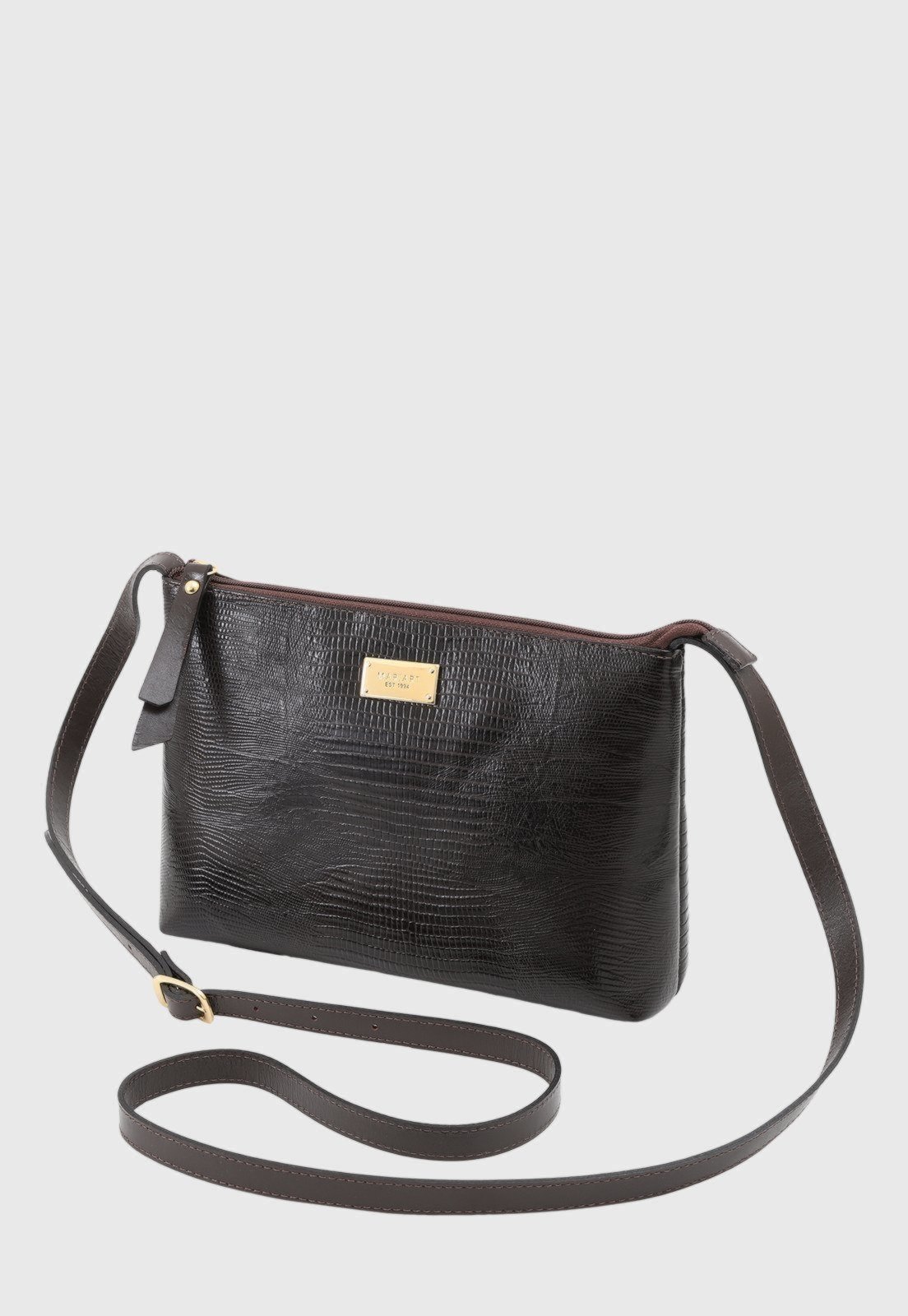 Vista 3 Bolsa Transversal Couro Mariart 2190MRT nude Mariart nude